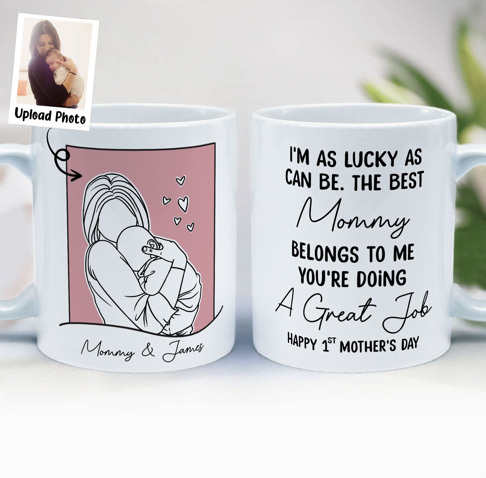 The Best Mommy Belongs To Me - Personalized Mug