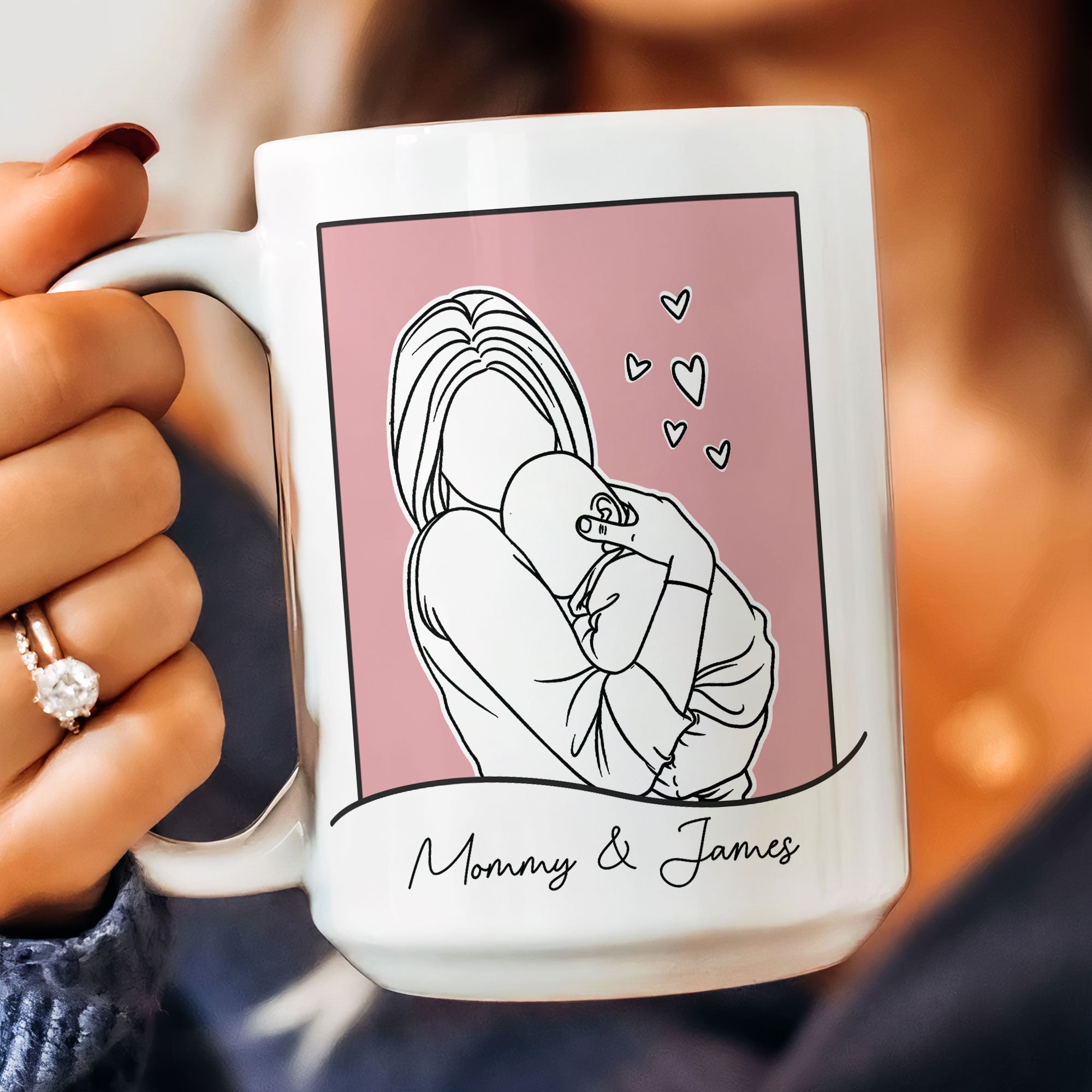 The Best Mommy Belongs To Me - Personalized Mug