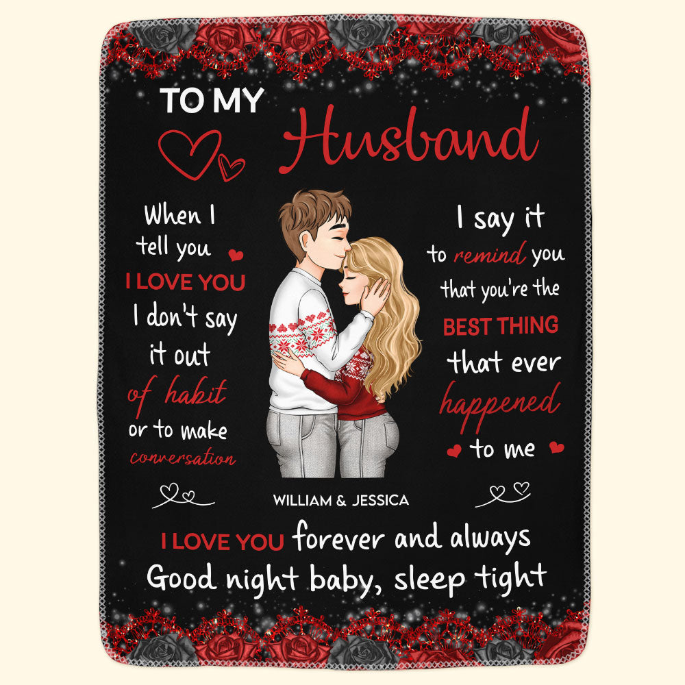 The Best Thing That Happened To Me - Personalized Blanket