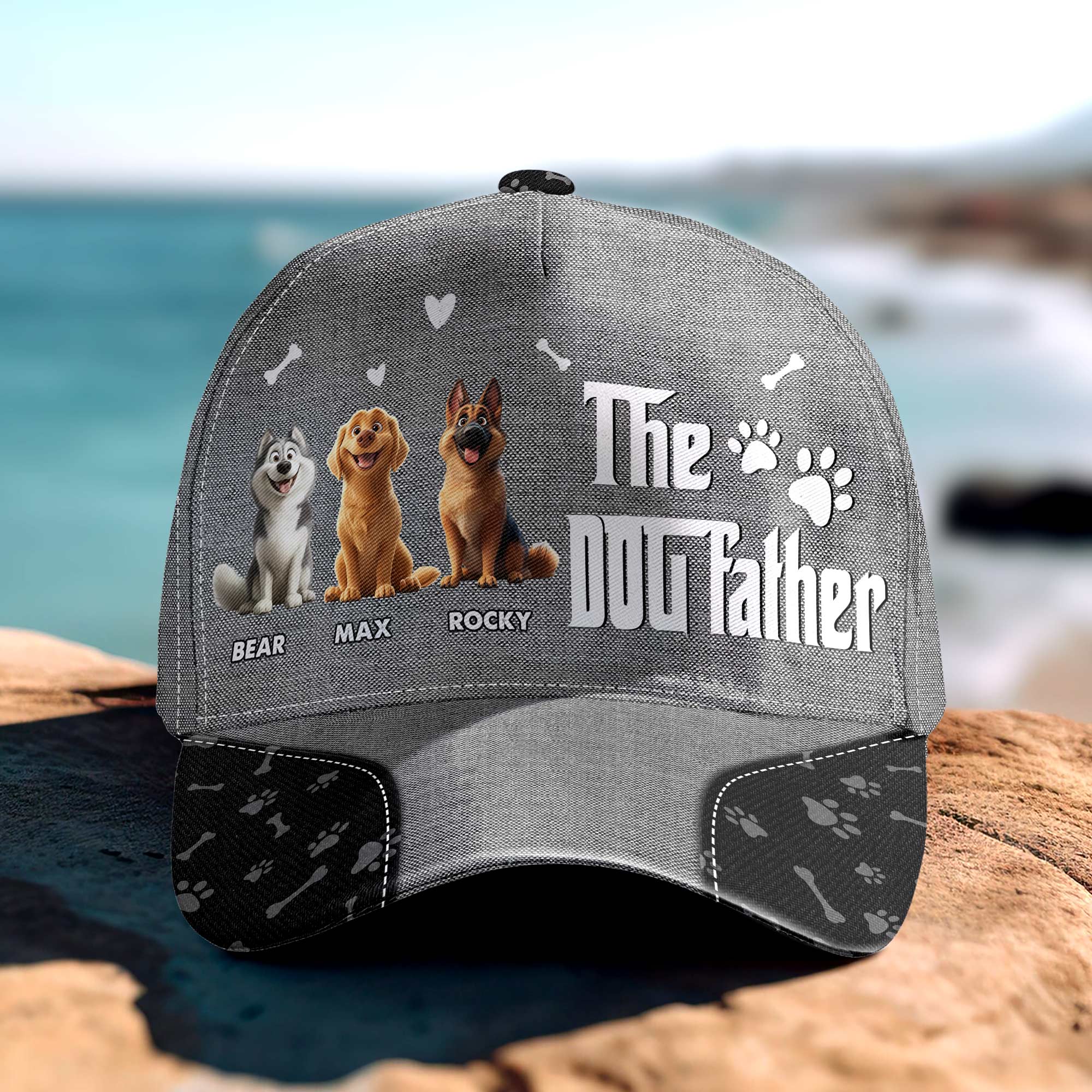 The Dogfather - Personalized Classic Cap