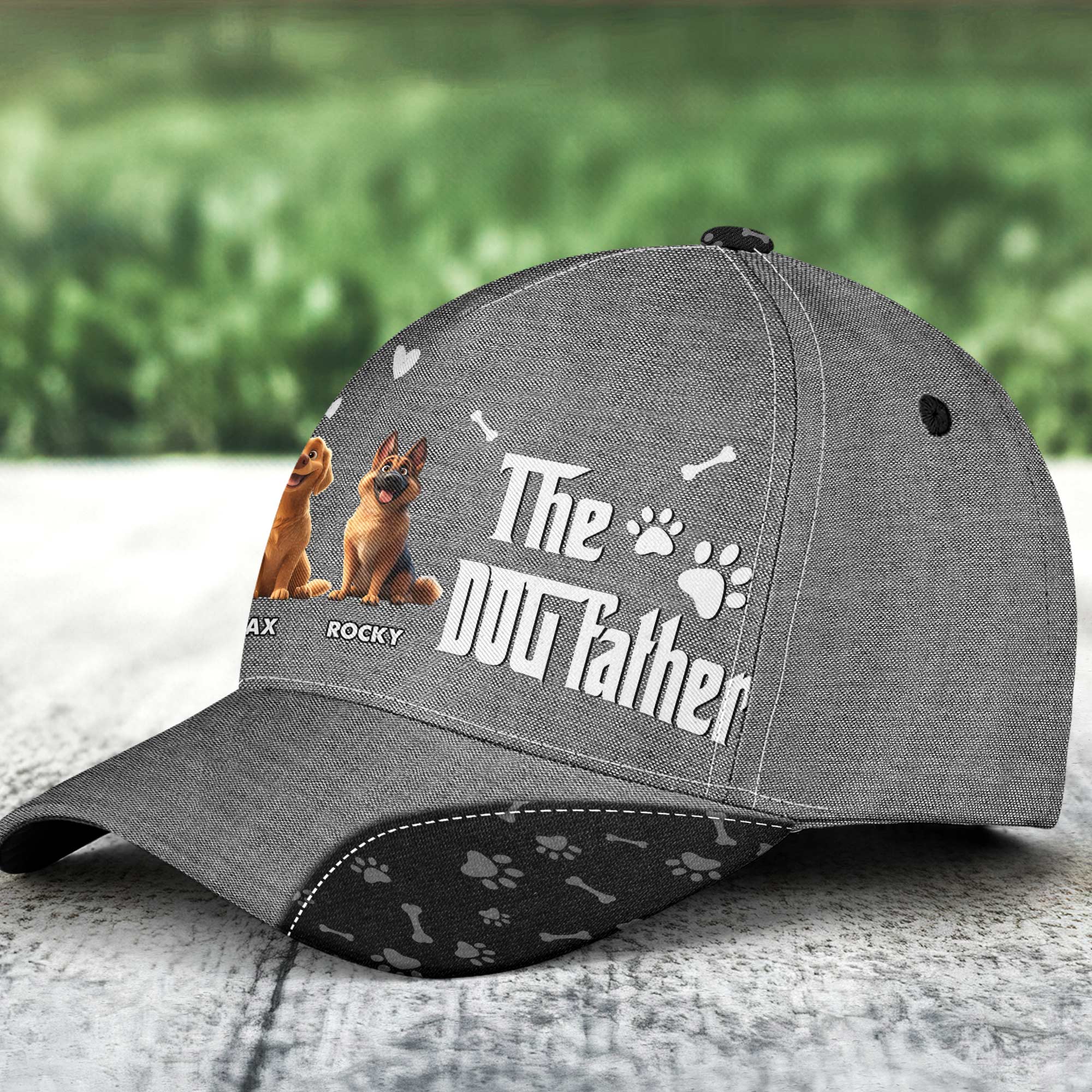 The Dogfather - Personalized Classic Cap