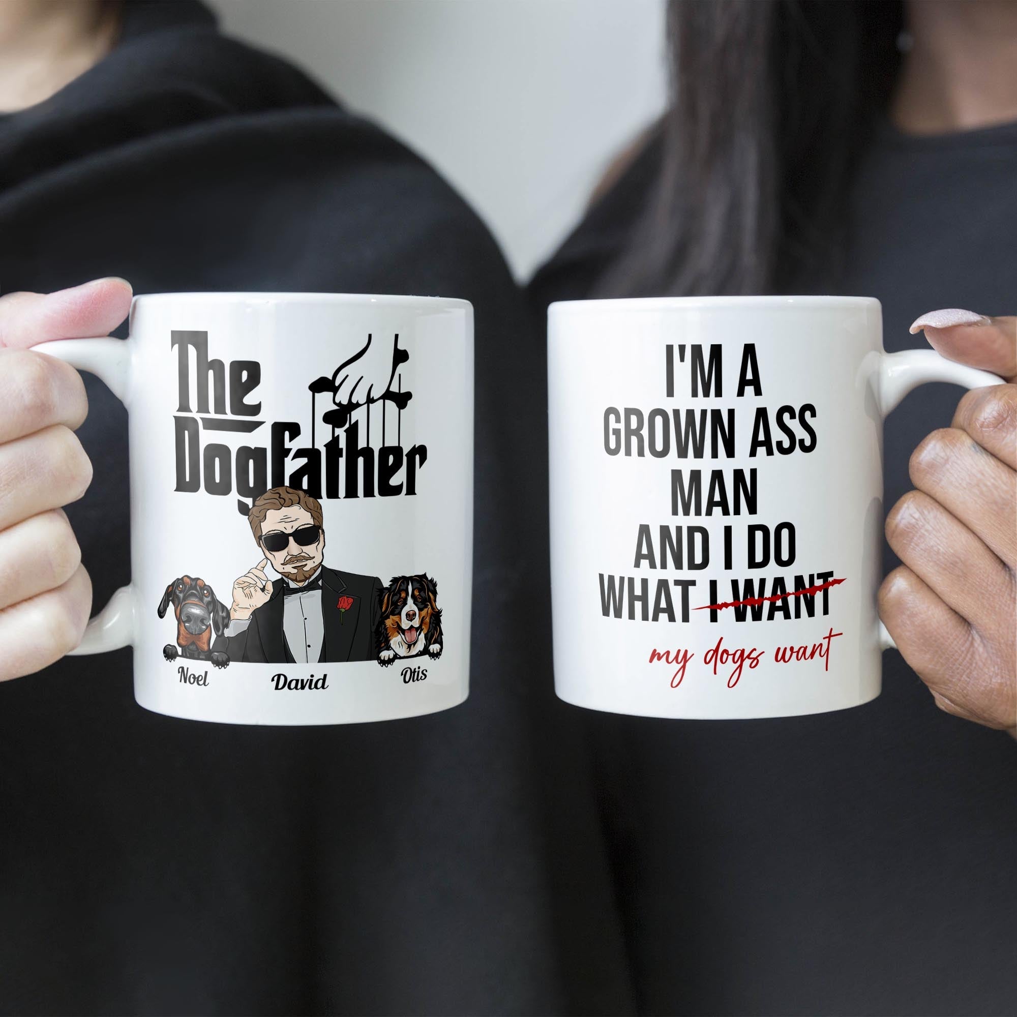 The Dogfather - Personalized Mug