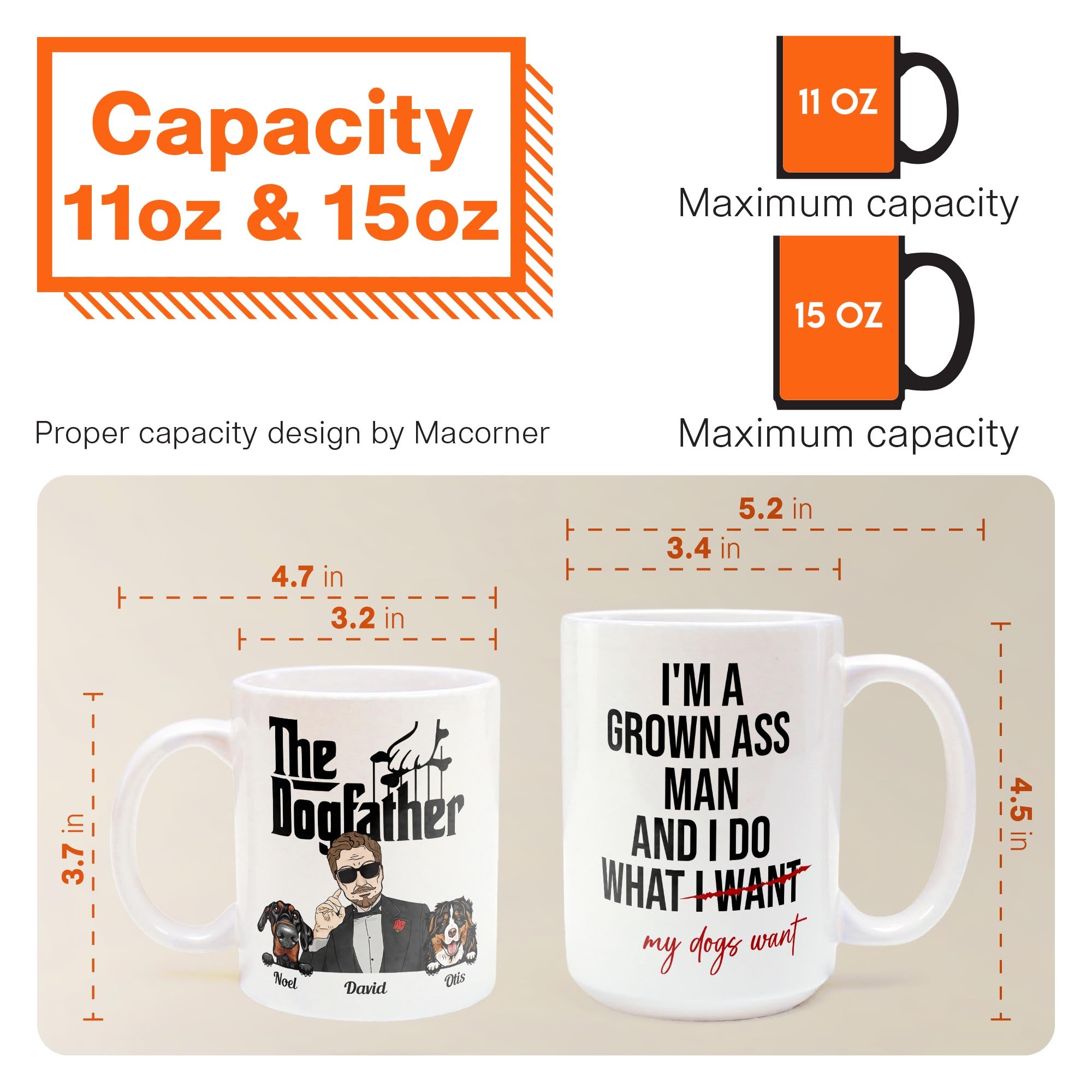 The Dogfather - Personalized Mug