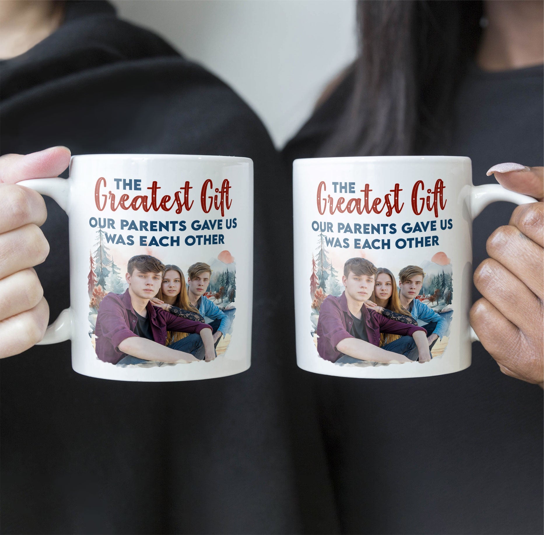 The Gift Our Parents Gave - Personalized Photo Mug