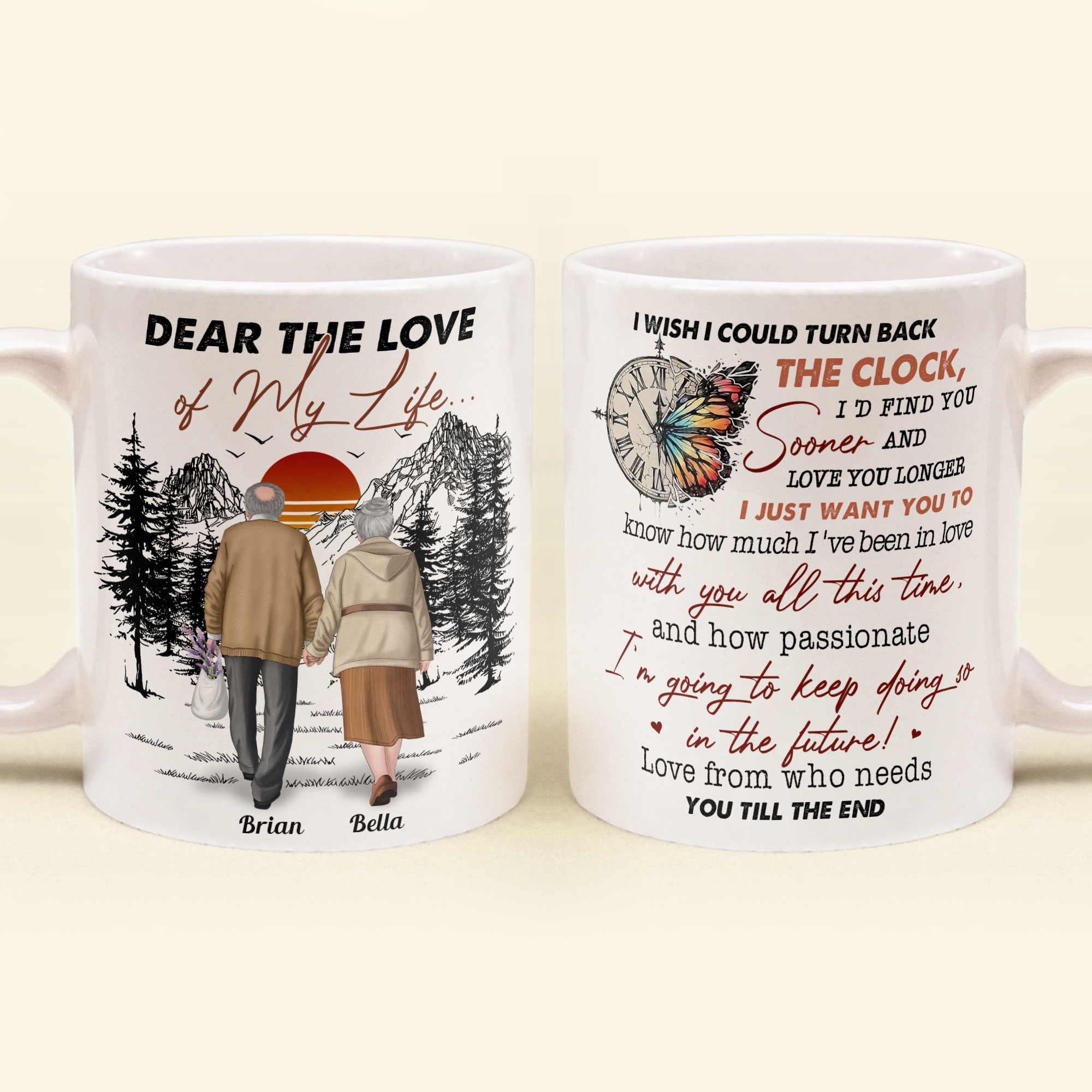 The Love Of My Life - Personalized Mug