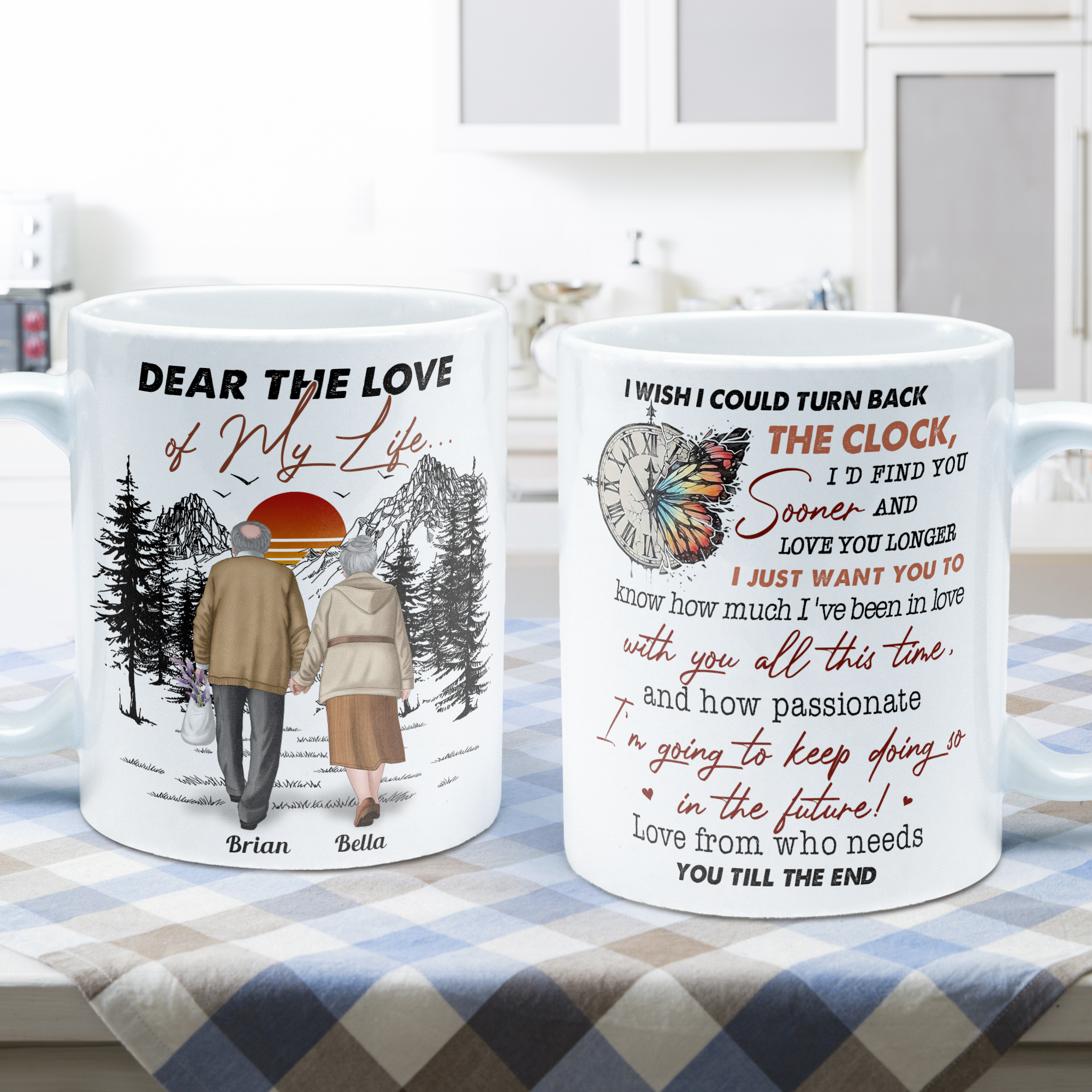 The Love Of My Life - Personalized Mug