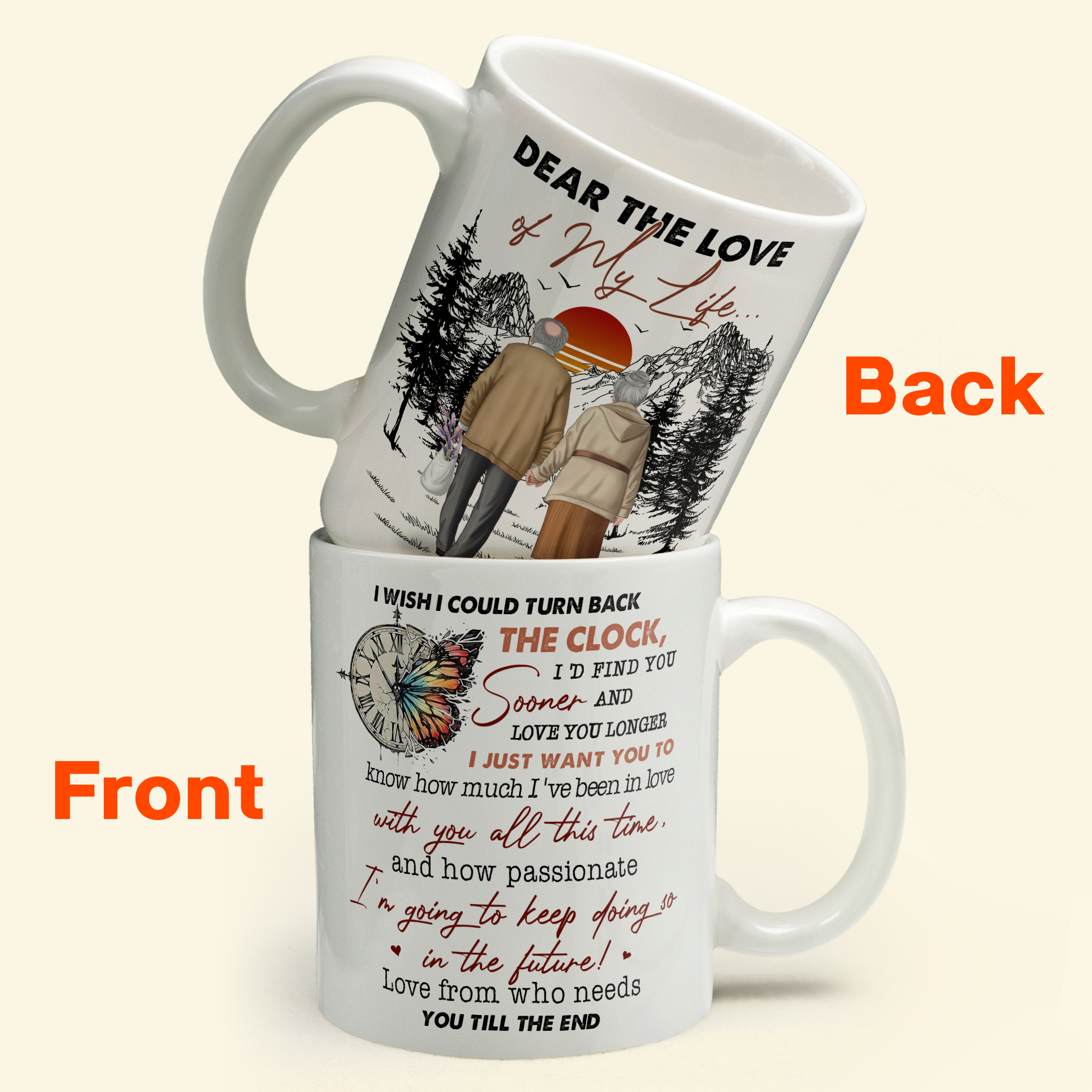 The Love Of My Life - Personalized Mug