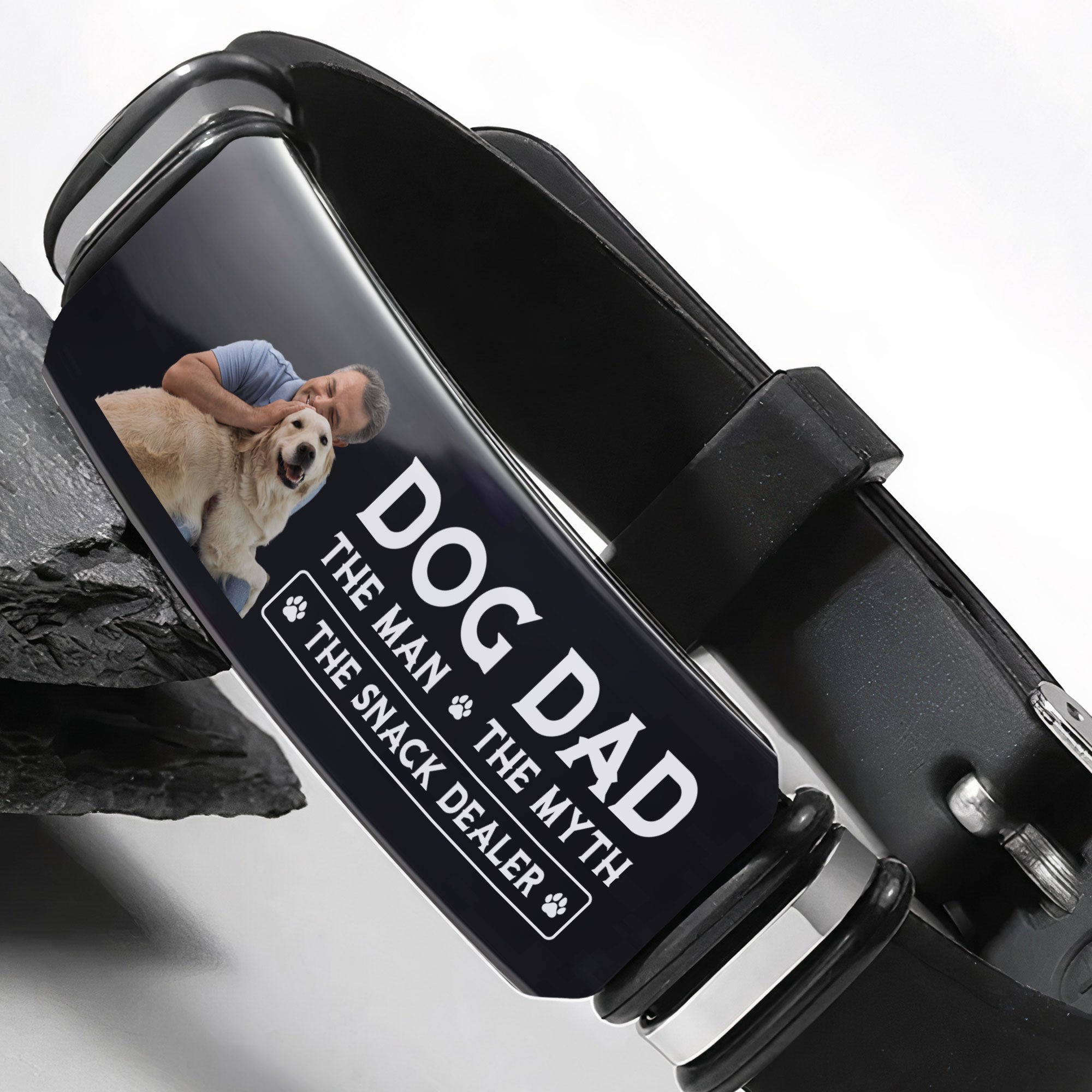 The Man The Myth The Snack Dealer - Personalized Photo Bracelet