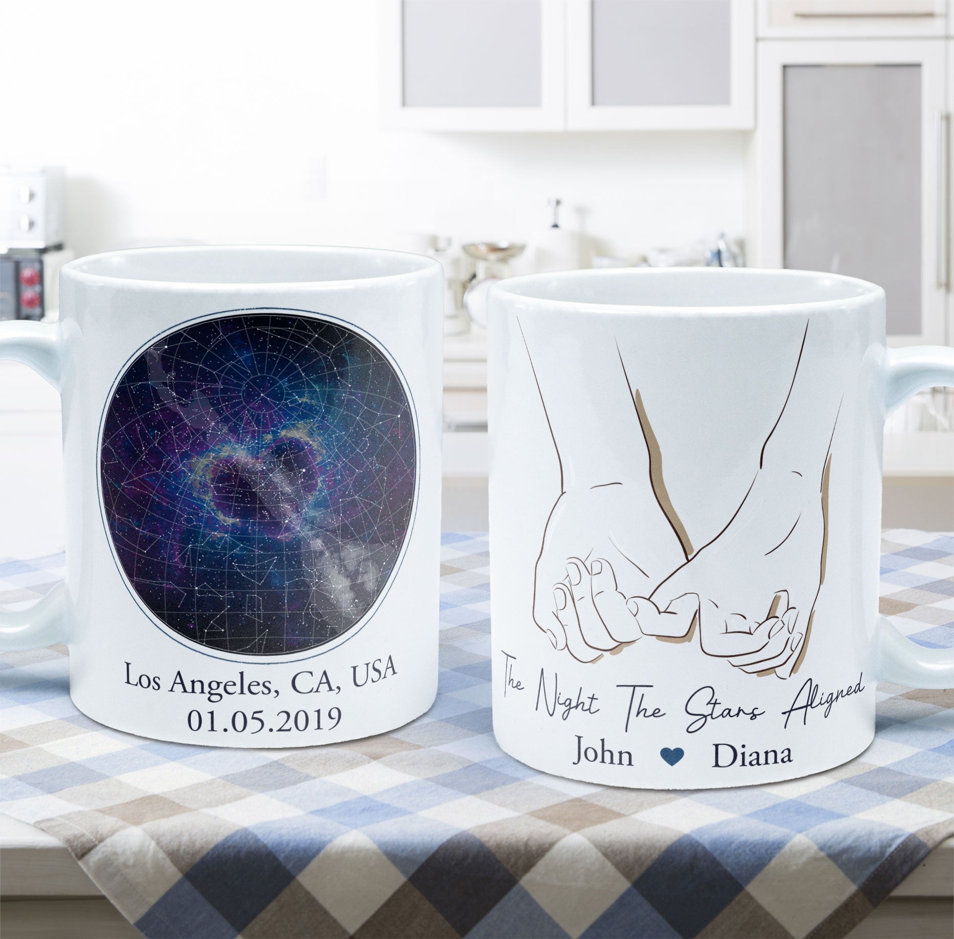 The Night The Stars Aligned - Personalized Mug