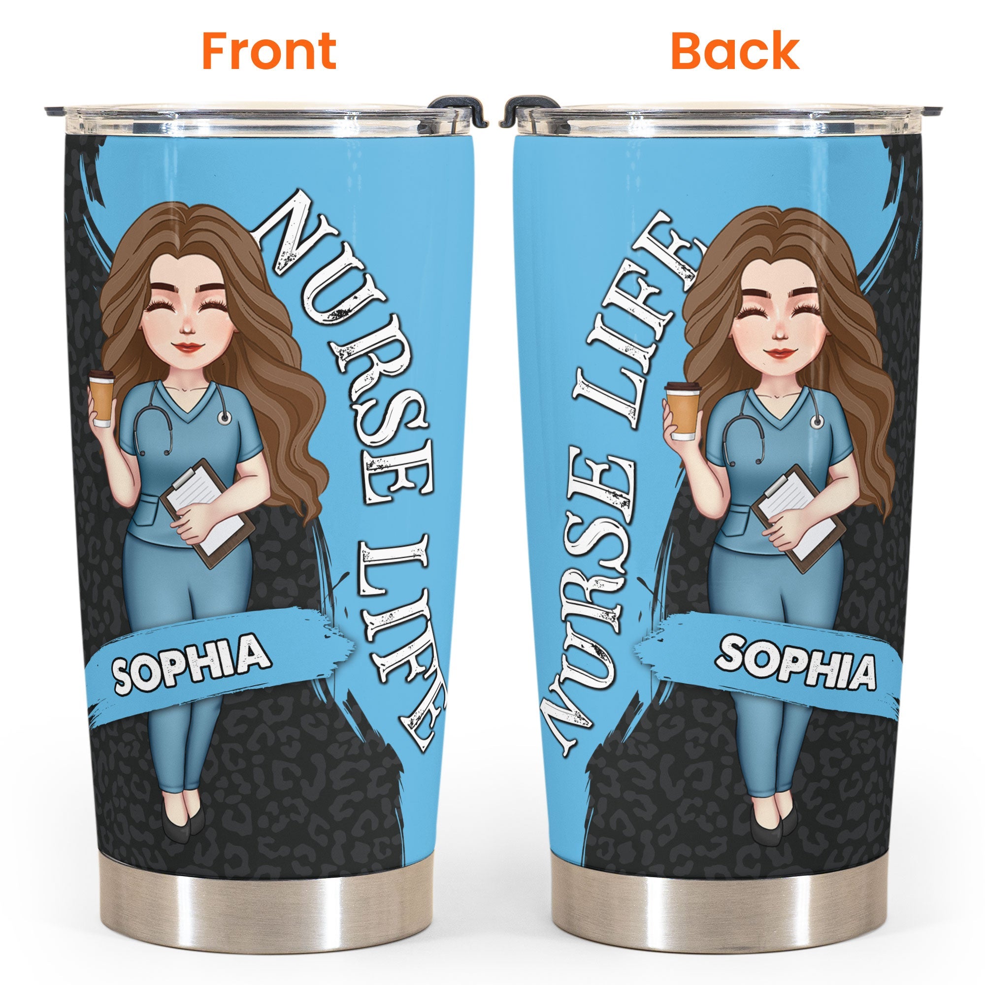 The Nurse Life - Personalized Tumbler Cup