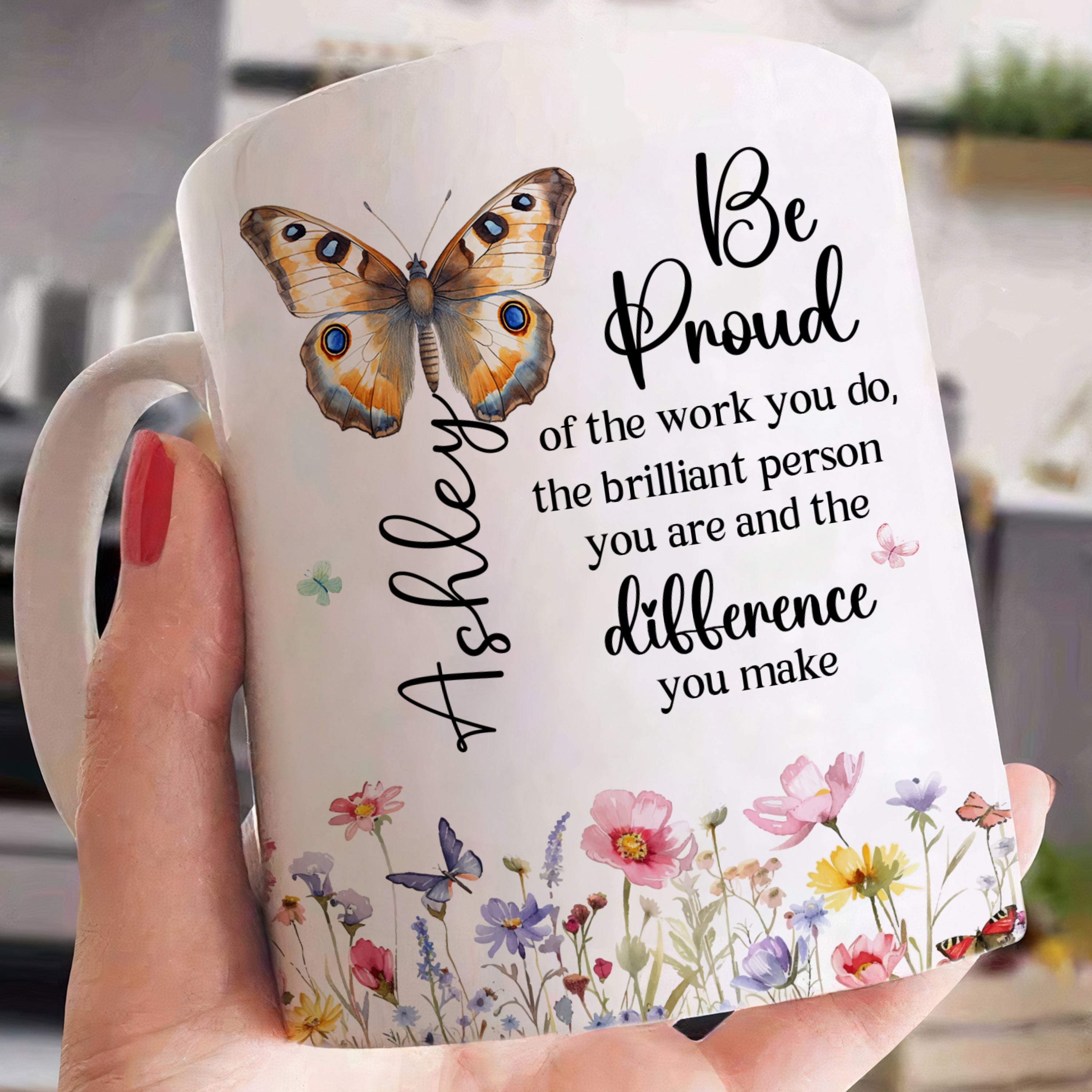 The World Needs More Of Who You Are - Personalized Mug