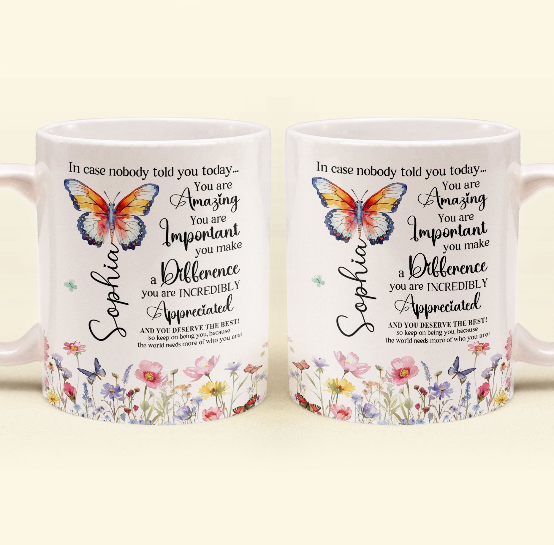 The World Needs More Of Who You Are - Personalized Mug