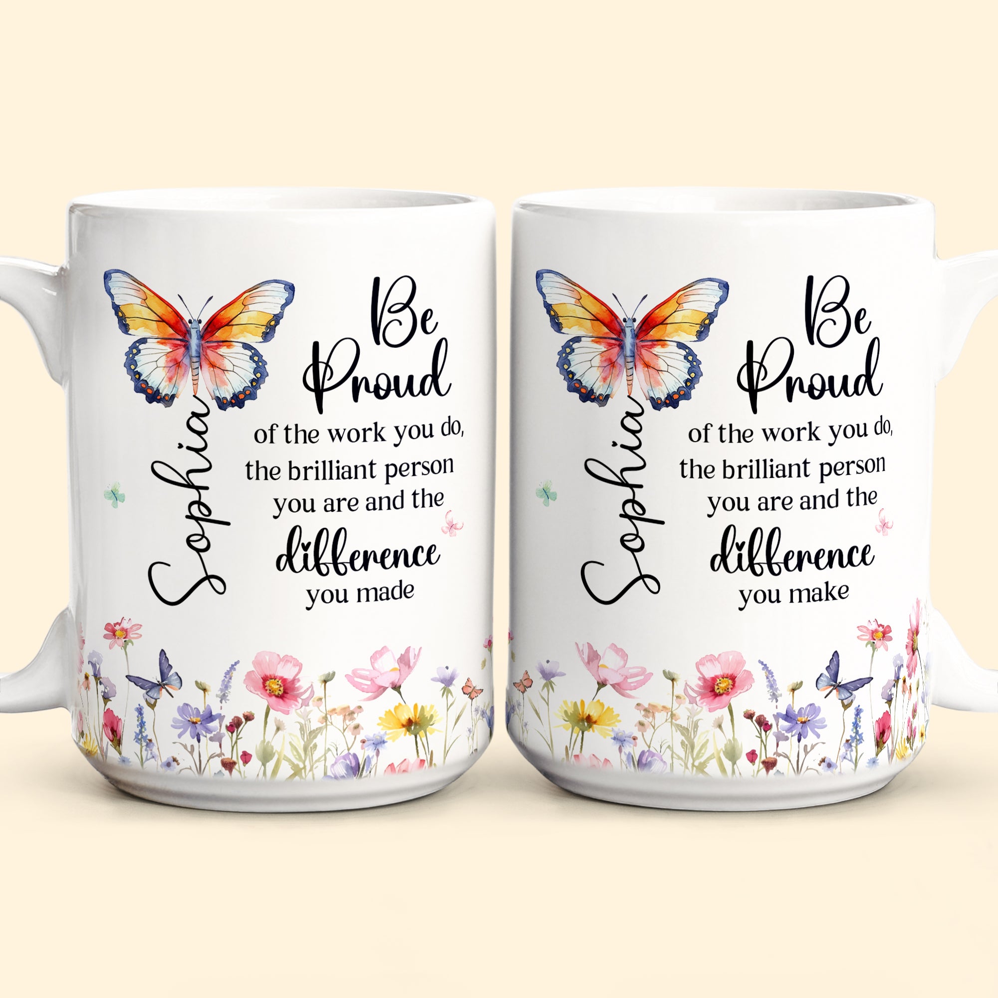 The World Needs More Of Who You Are - Personalized Mug