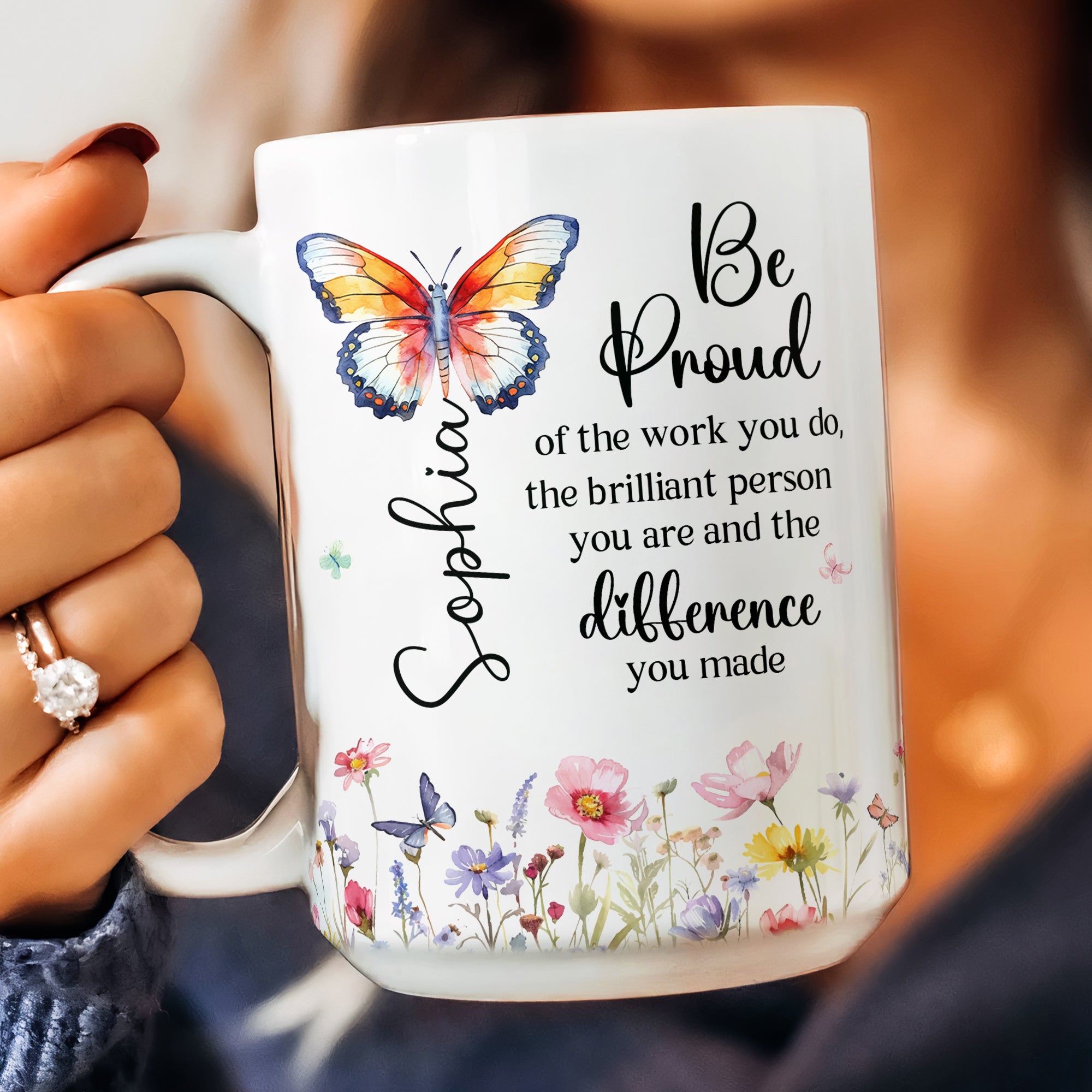 The World Needs More Of Who You Are - Personalized Mug