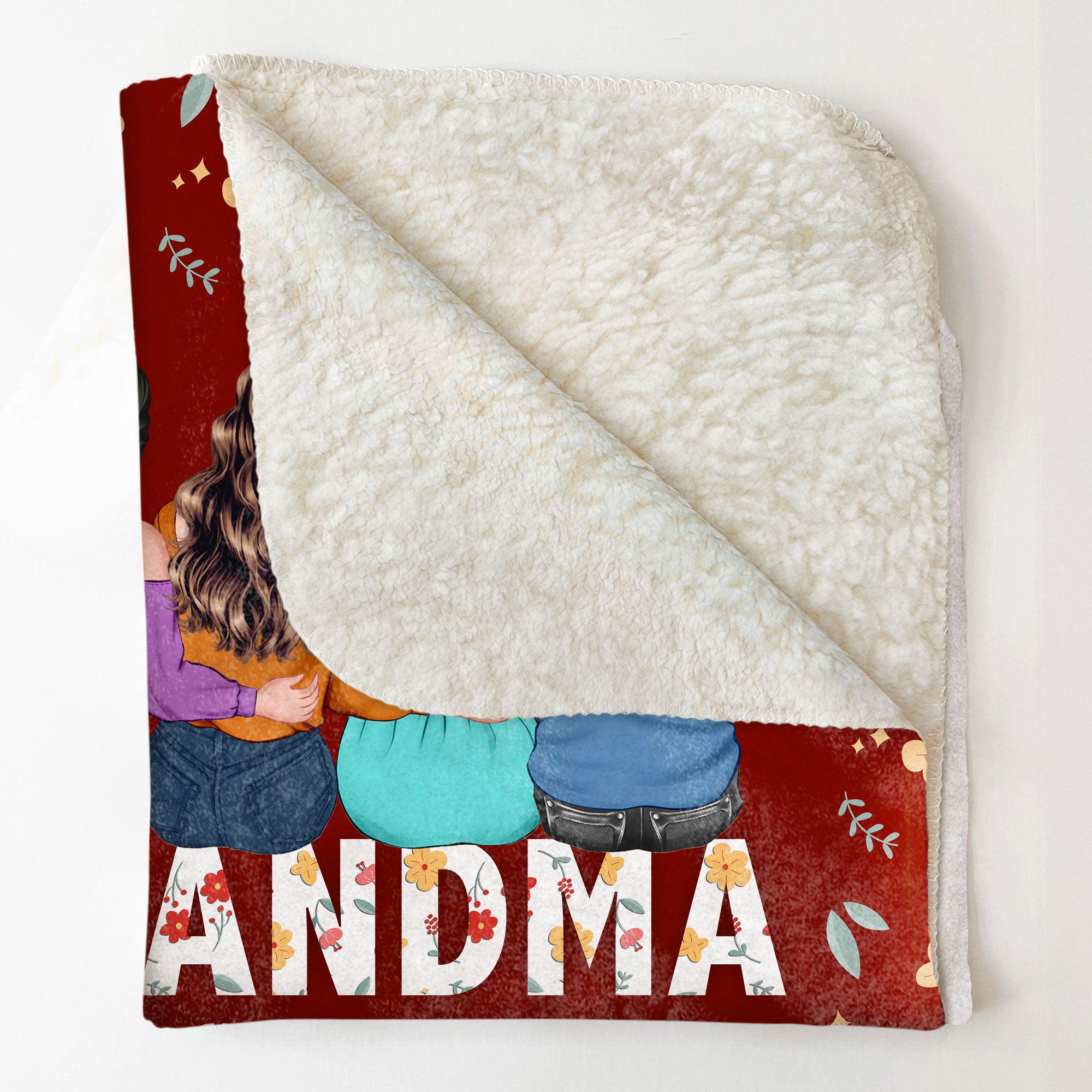 Think Of It As A Hug From Us - Personalized Blanket