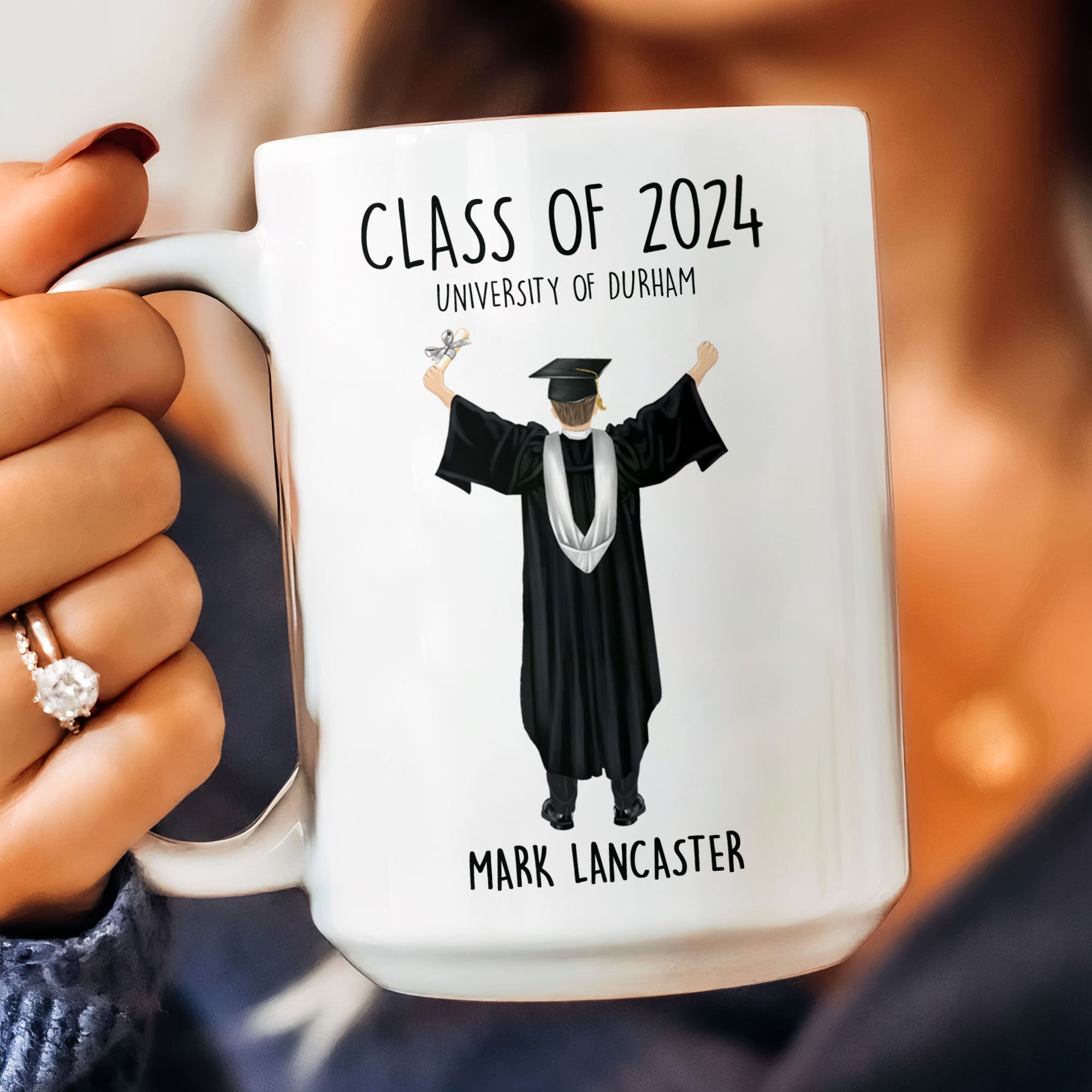 This Babass Has A Masters Degree - Personalized Mug