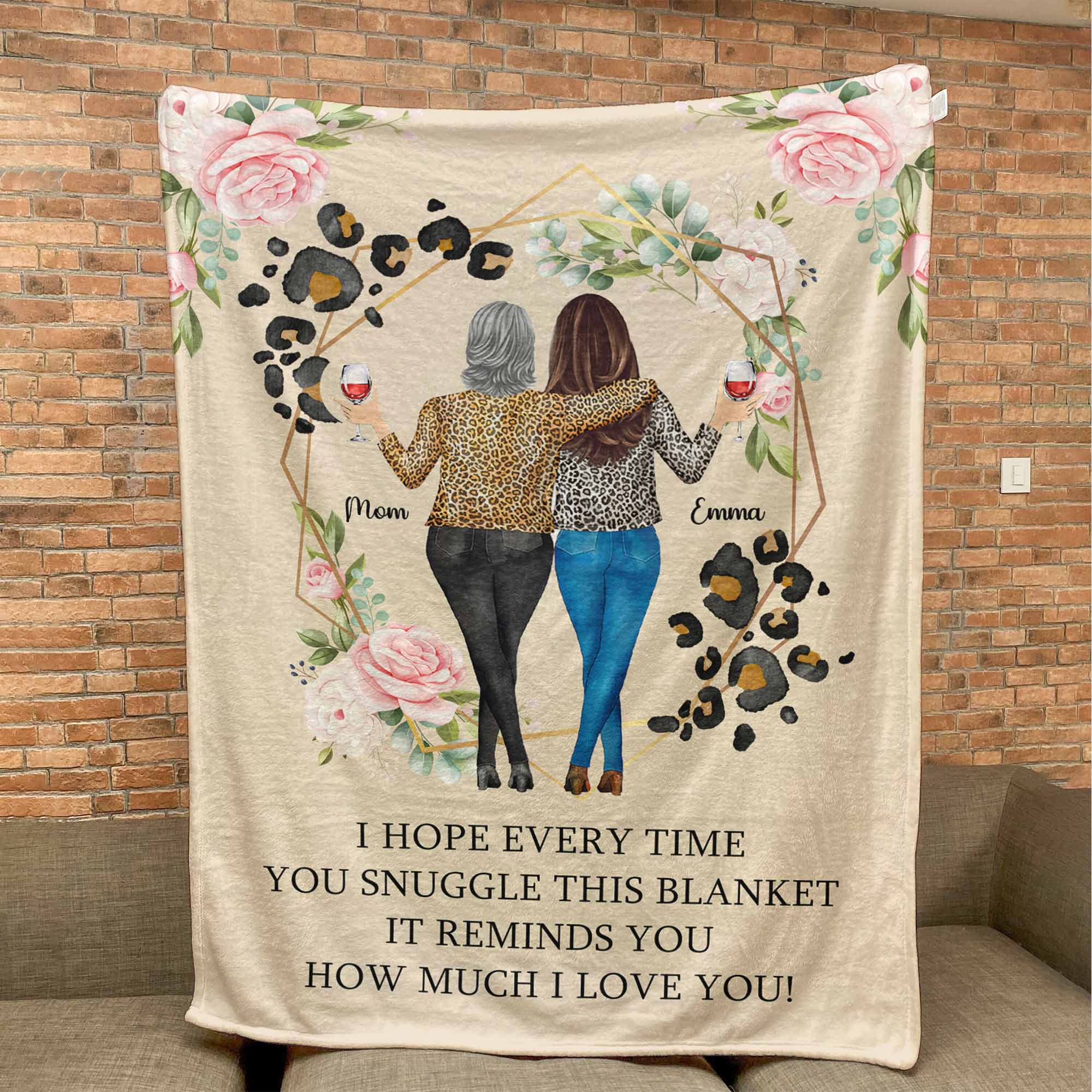 This Blanket Reminds You How Much I Love You - Personalized Blanket