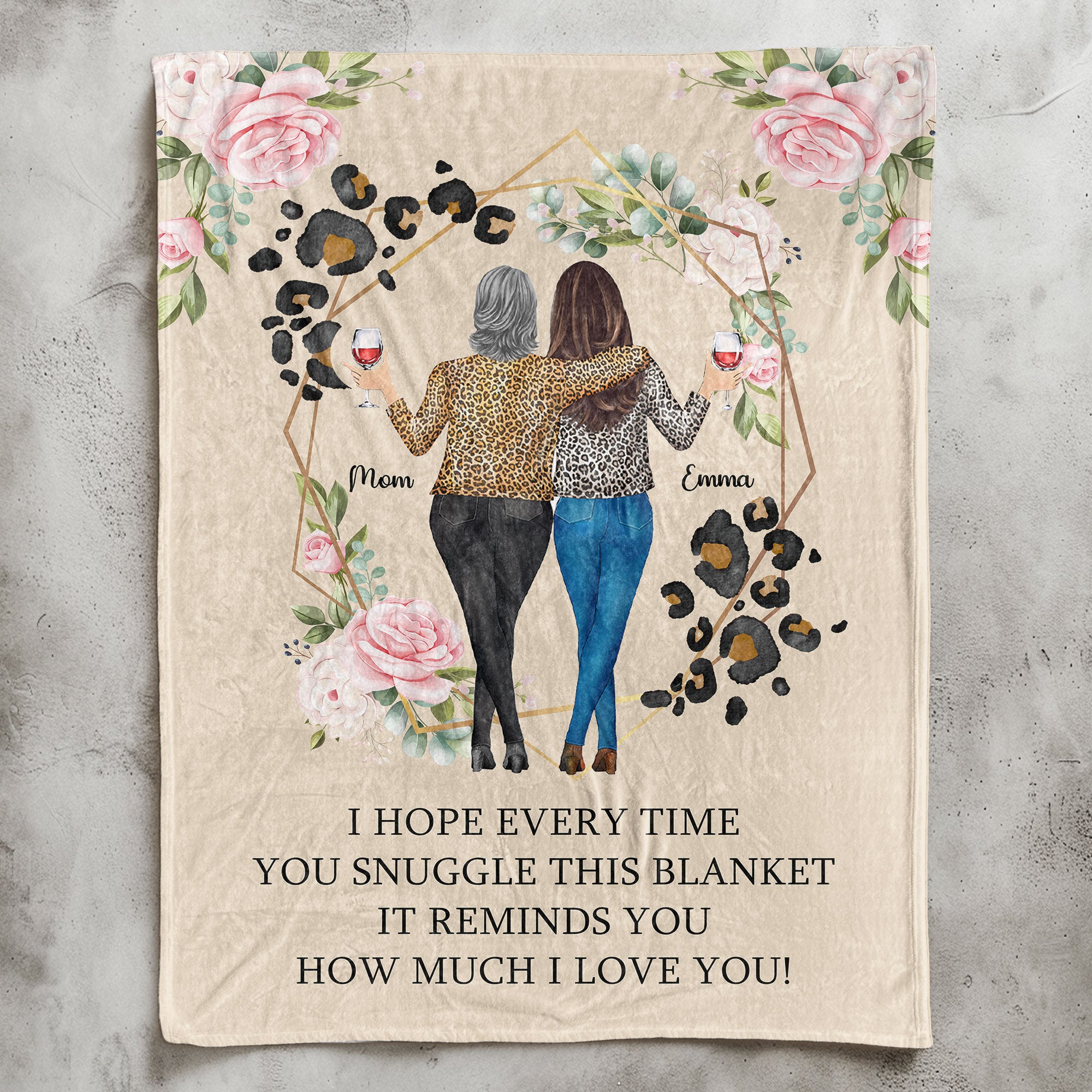 This Blanket Reminds You How Much I Love You - Personalized Blanket