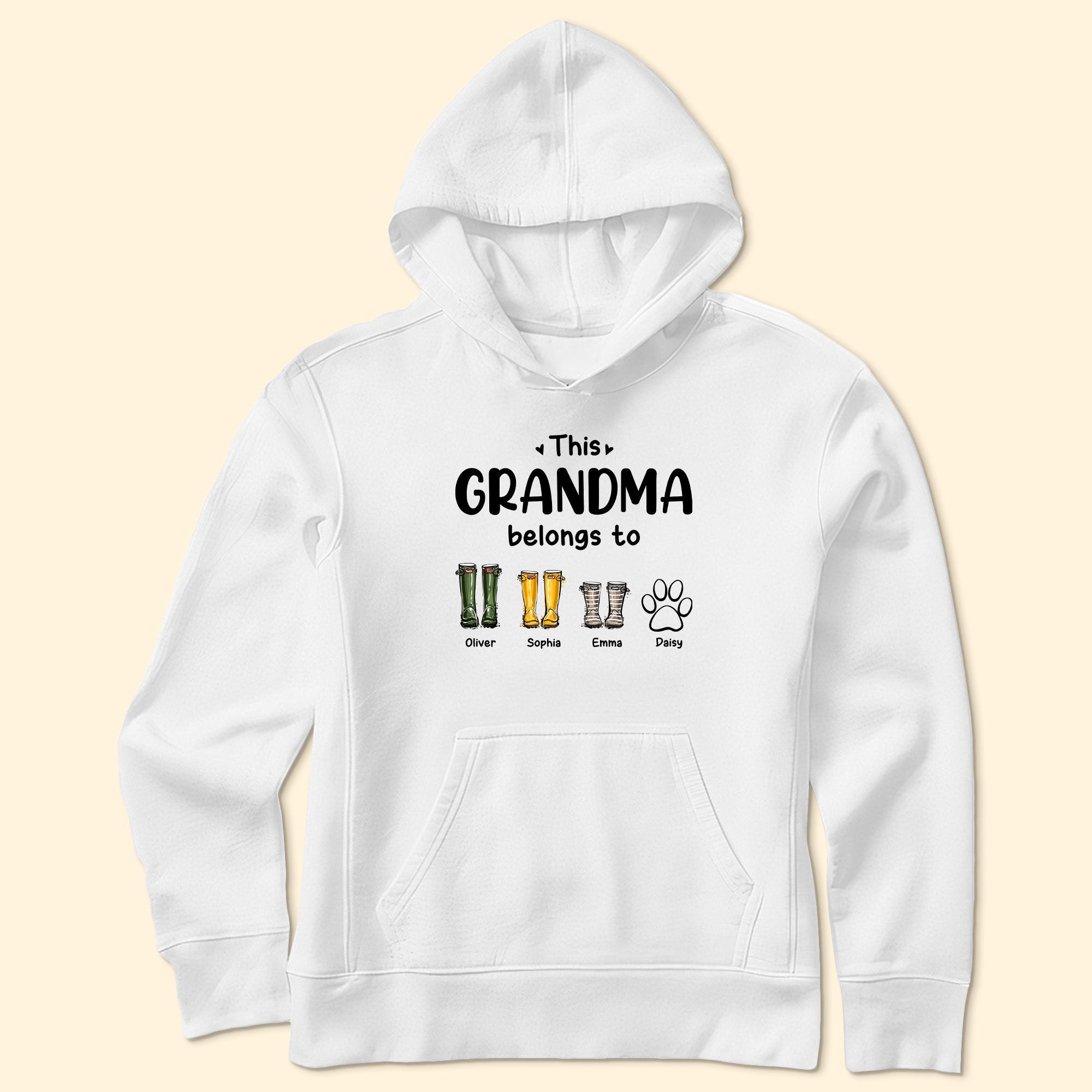 This Grandma Belongs To Boots Garden - Personalized Shirt