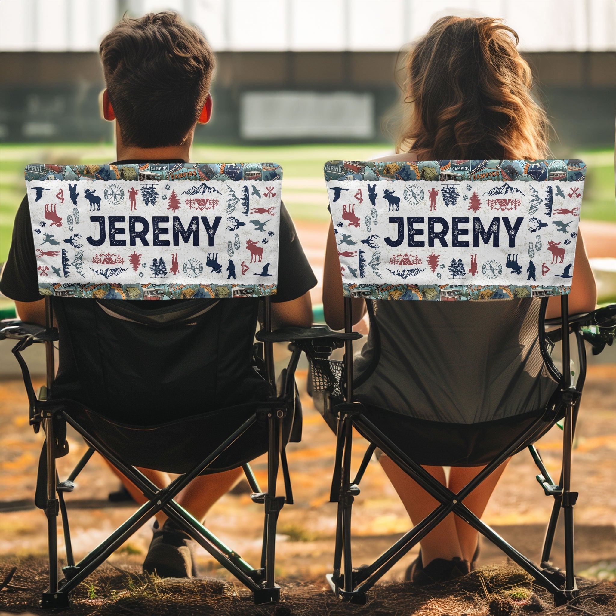 This Is My Camping Chair - Personalized Folding Chair Cover