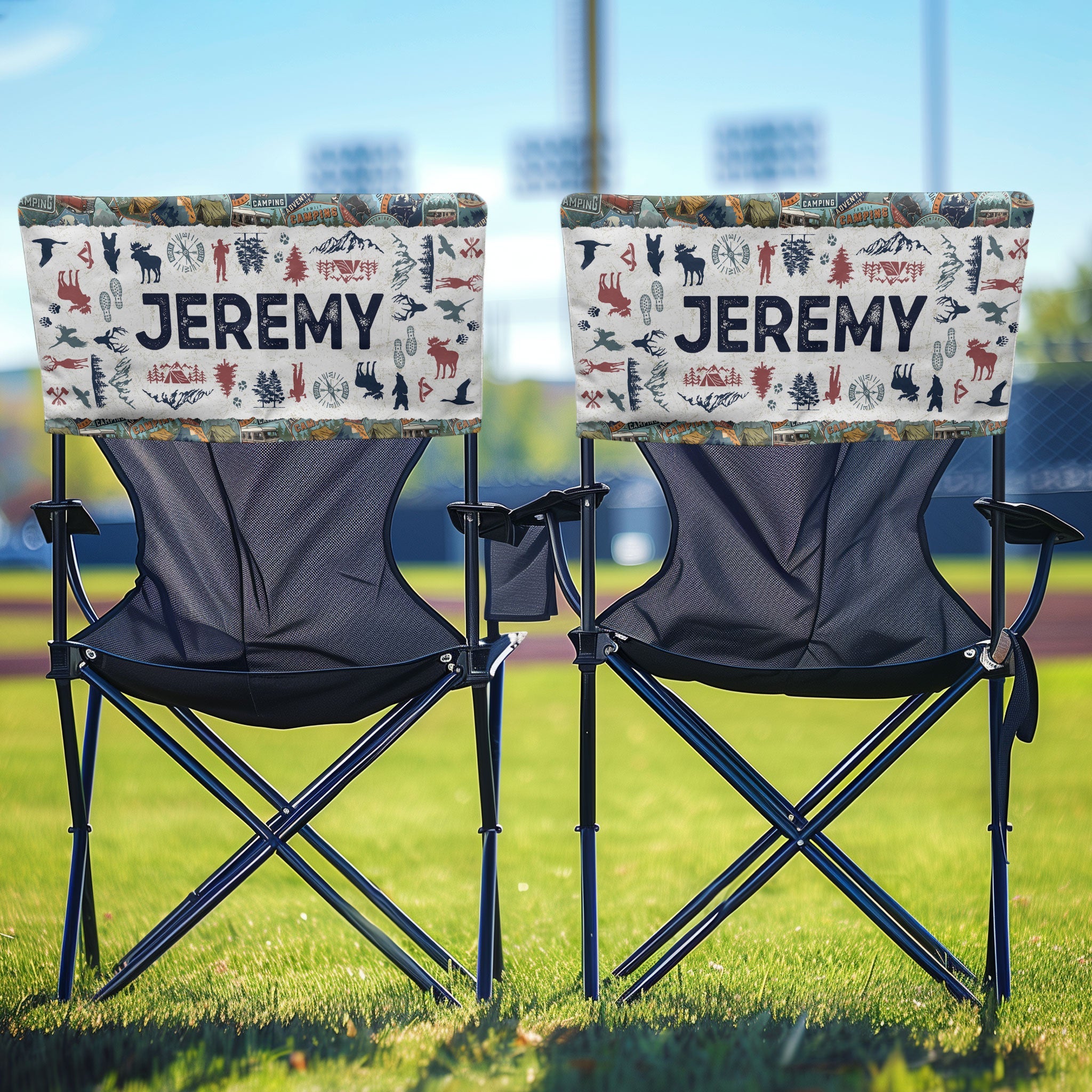 This Is My Camping Chair - Personalized Folding Chair Cover