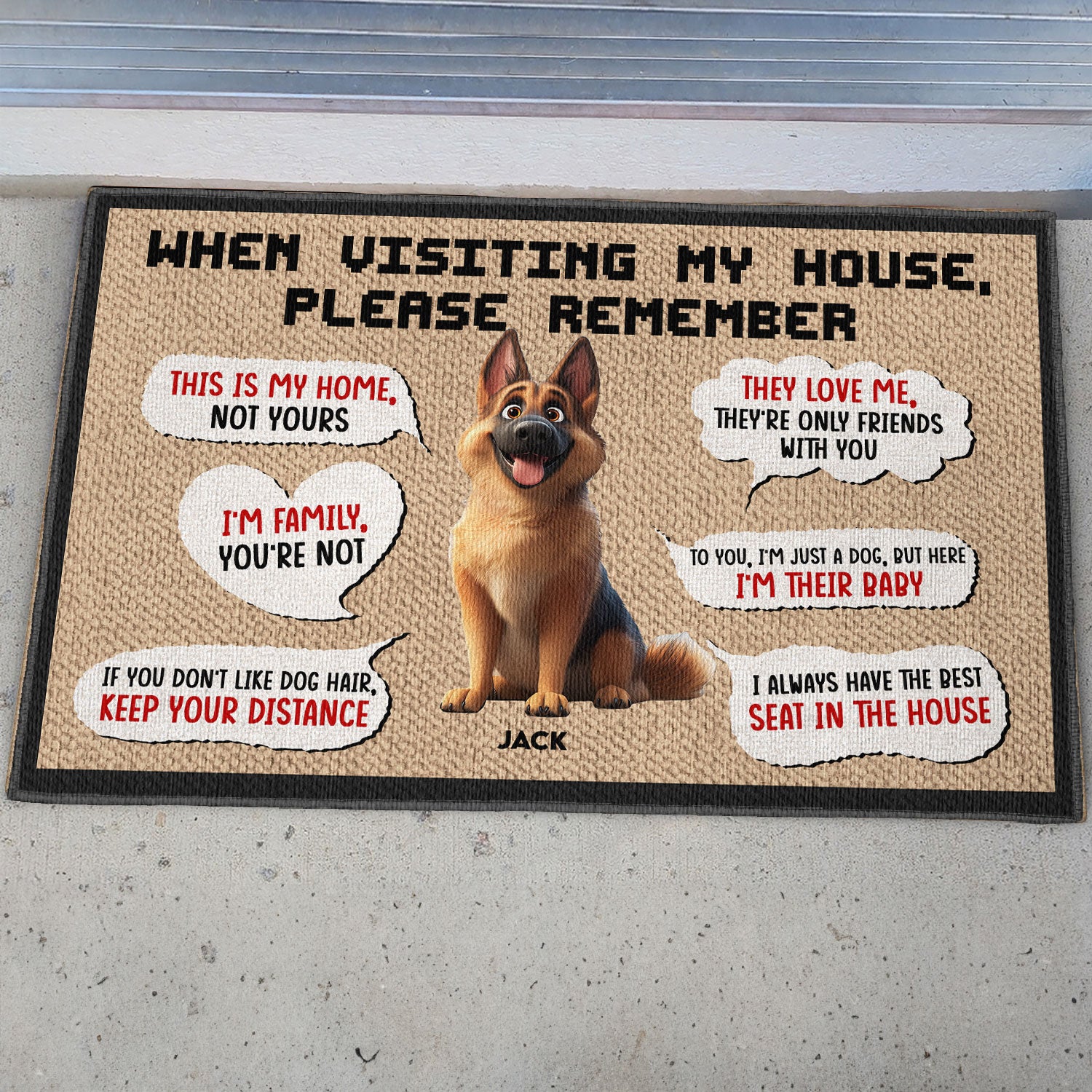 This Is My Home - Personalized Doormat