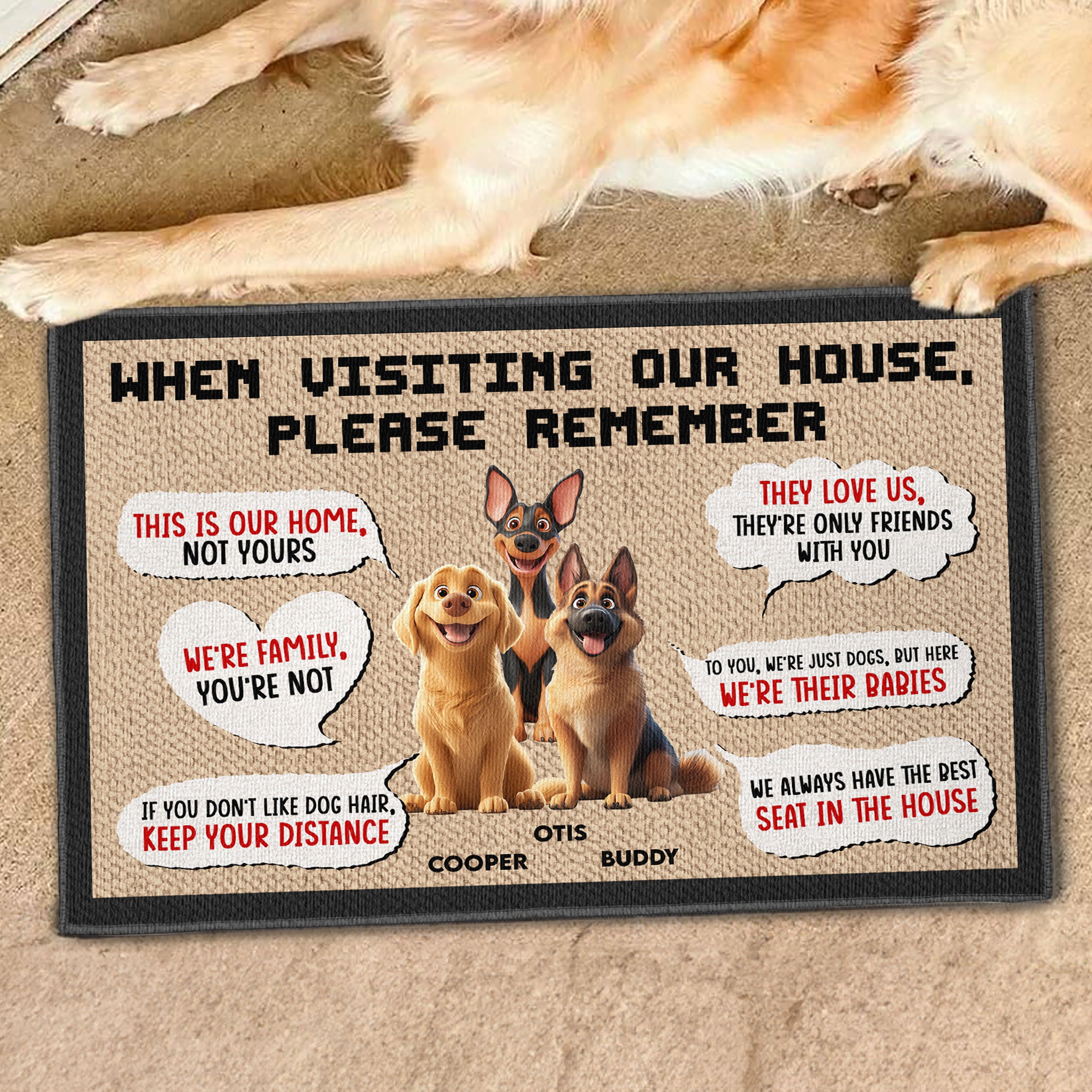 This Is My Home - Personalized Doormat