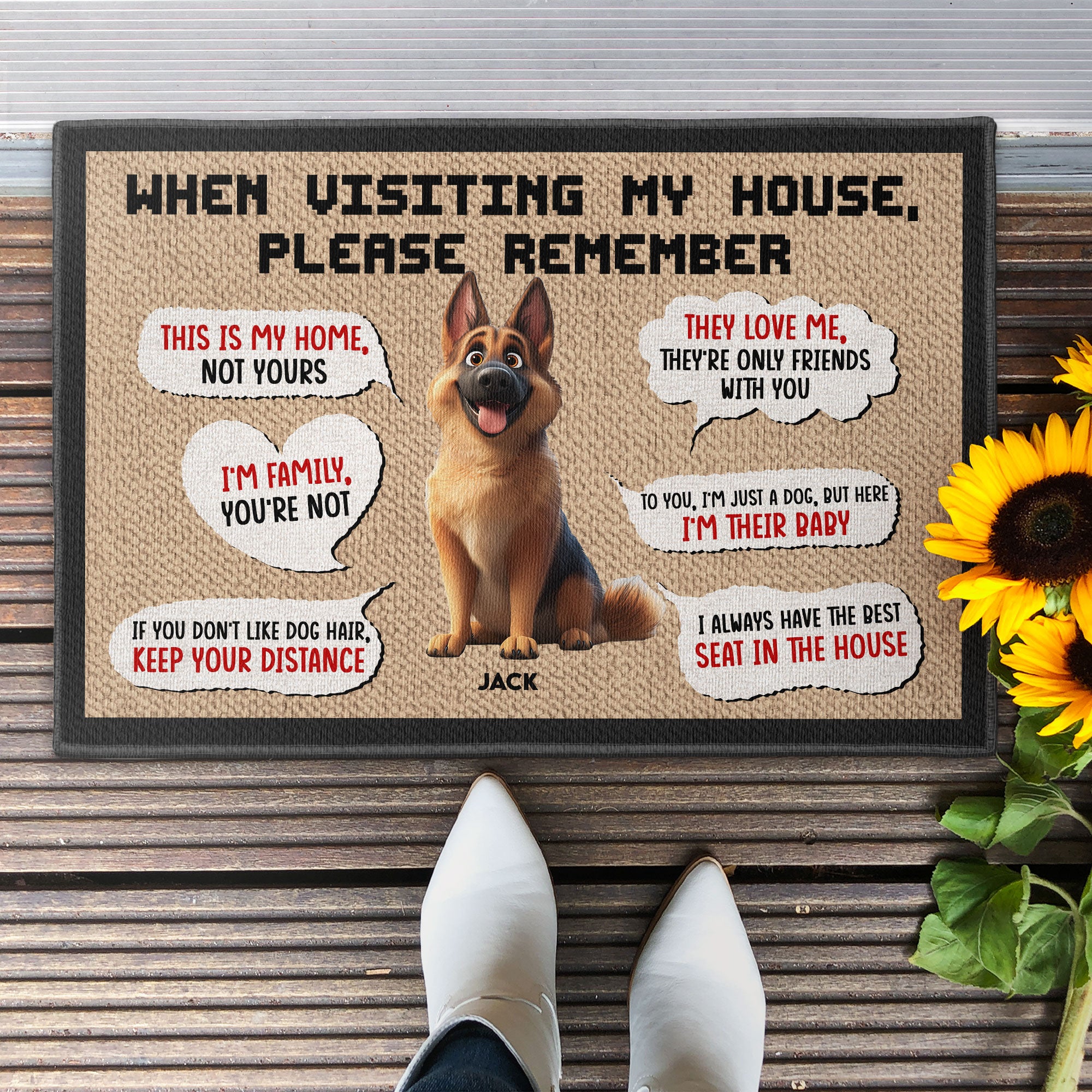 This Is My Home - Personalized Doormat