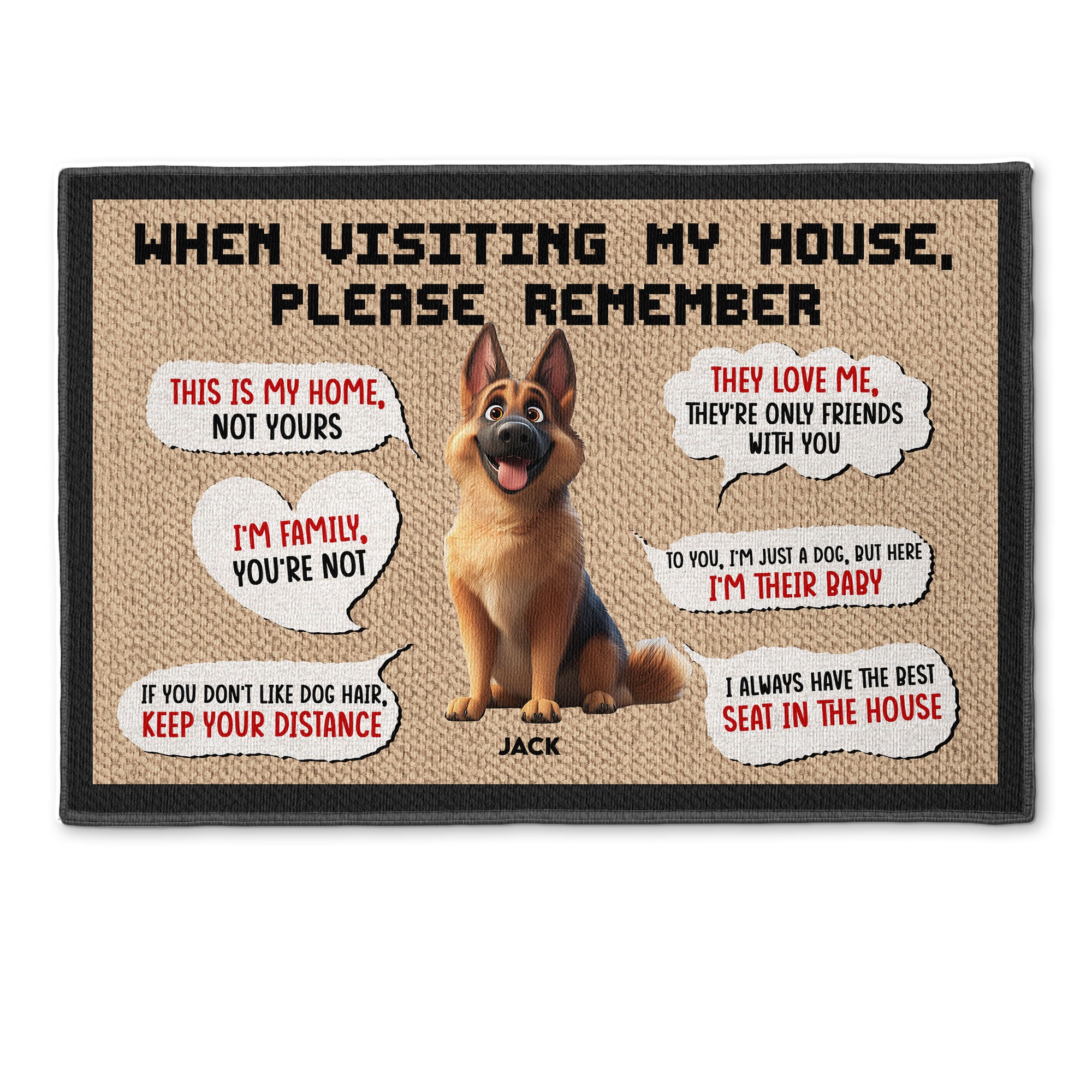 This Is My Home - Personalized Doormat