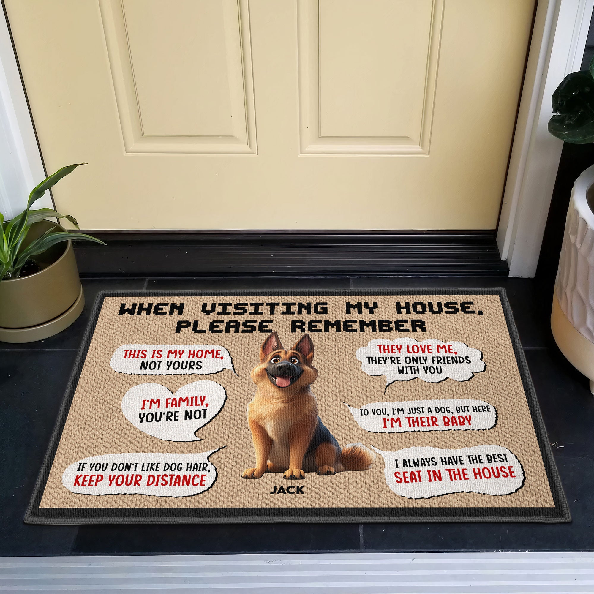 This Is My Home - Personalized Doormat