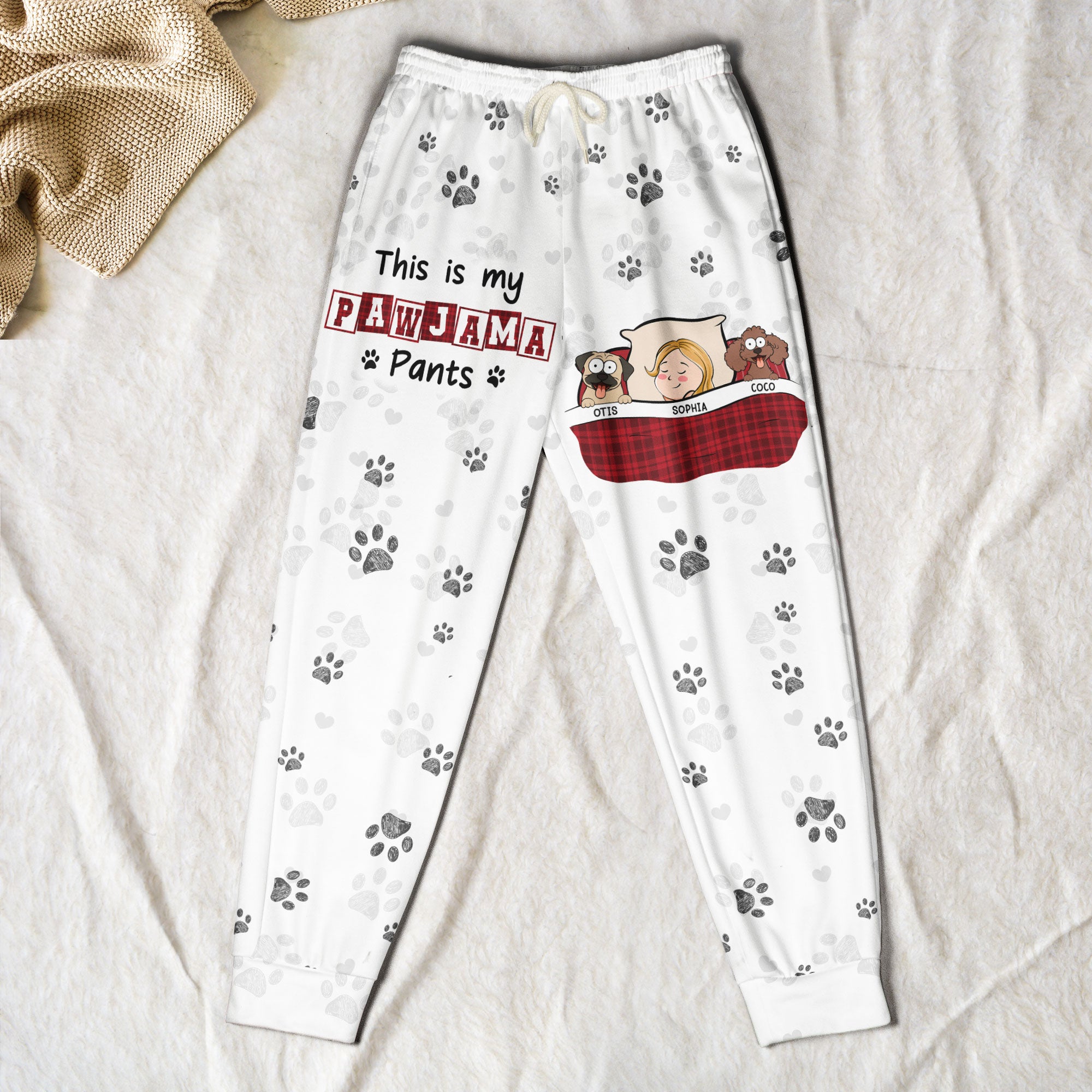 This Is My Pawjama Pants - Personalized Sweatpants