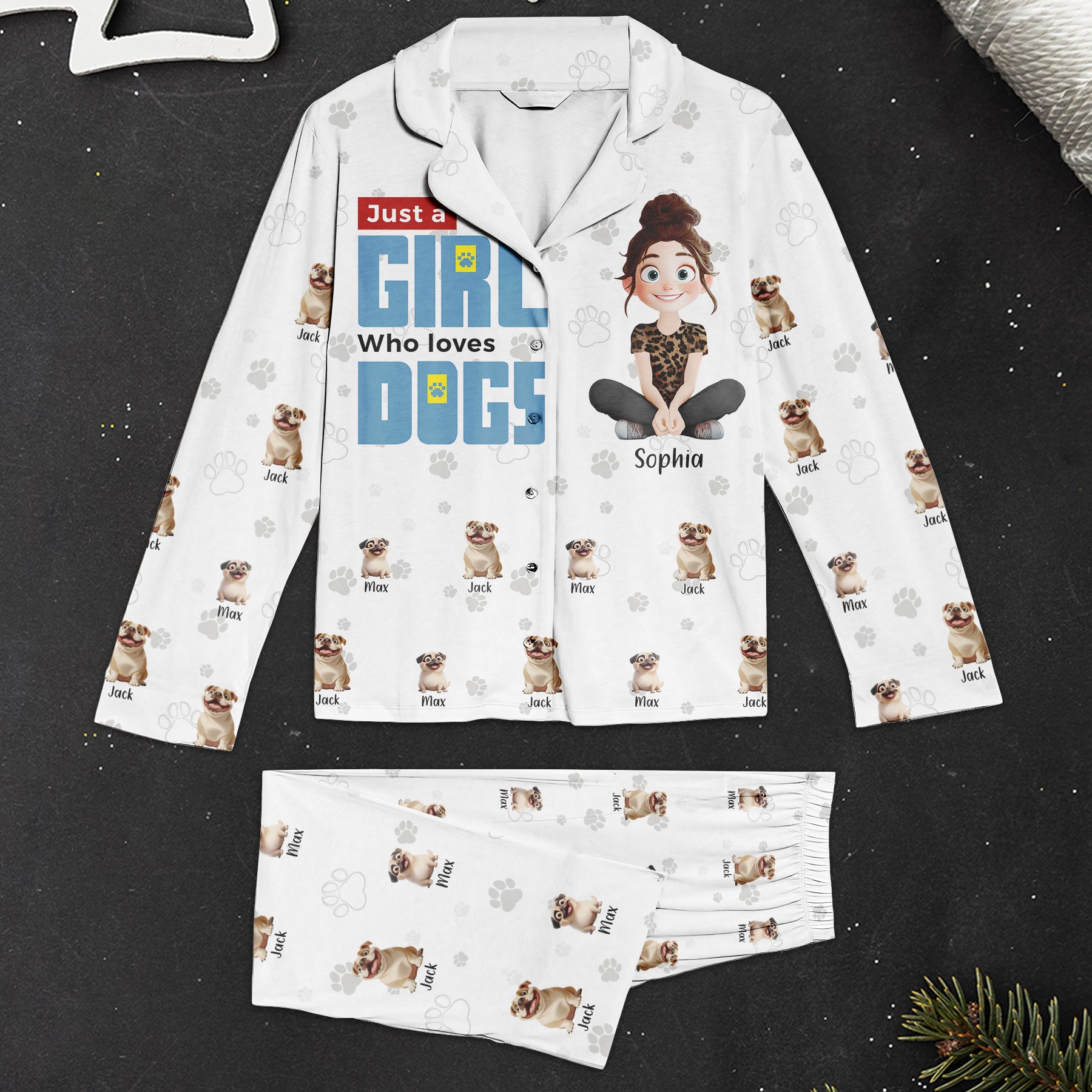 This Is My Pawjamas - Personalized Women's Pajamas Set