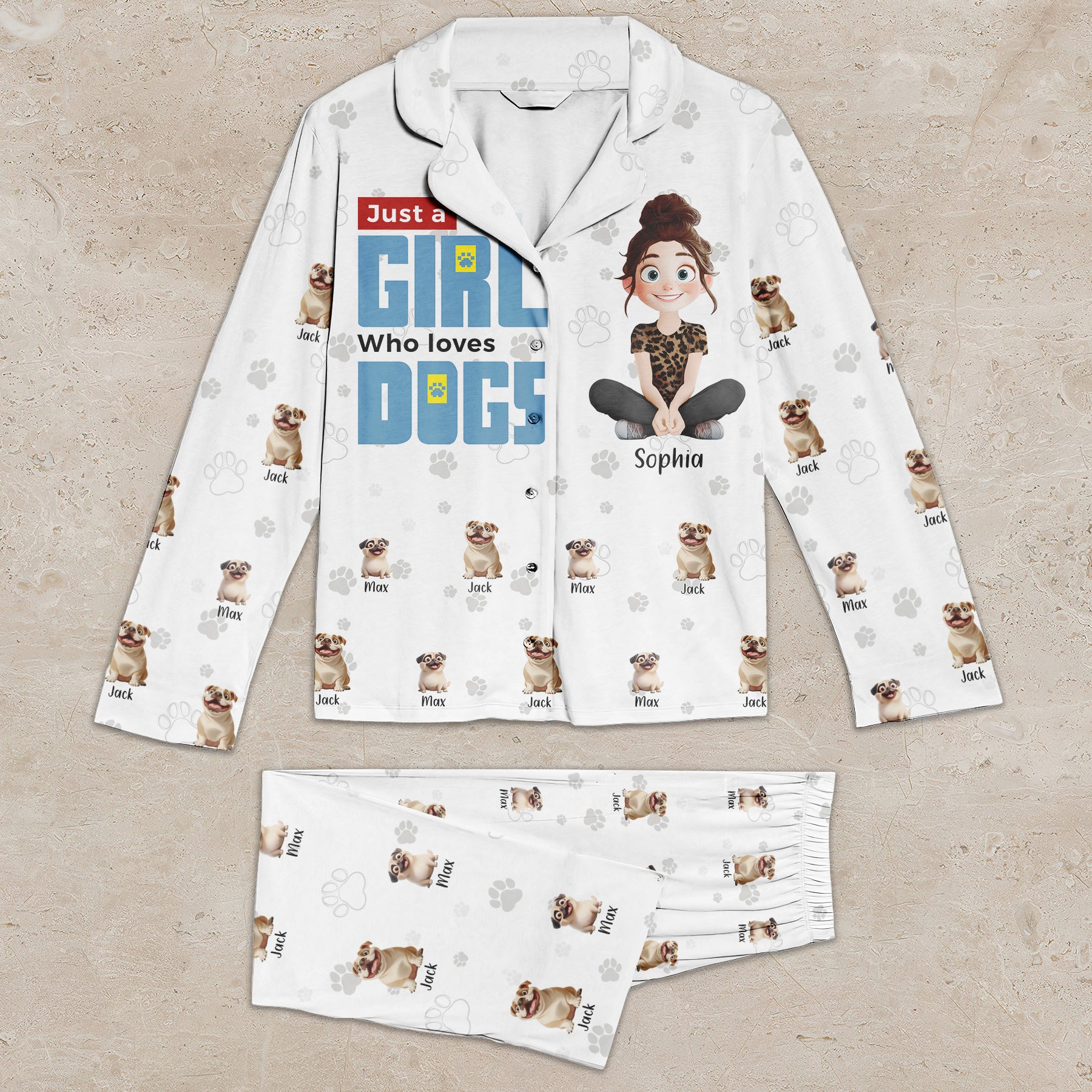 This Is My Pawjamas - Personalized Women's Pajamas Set