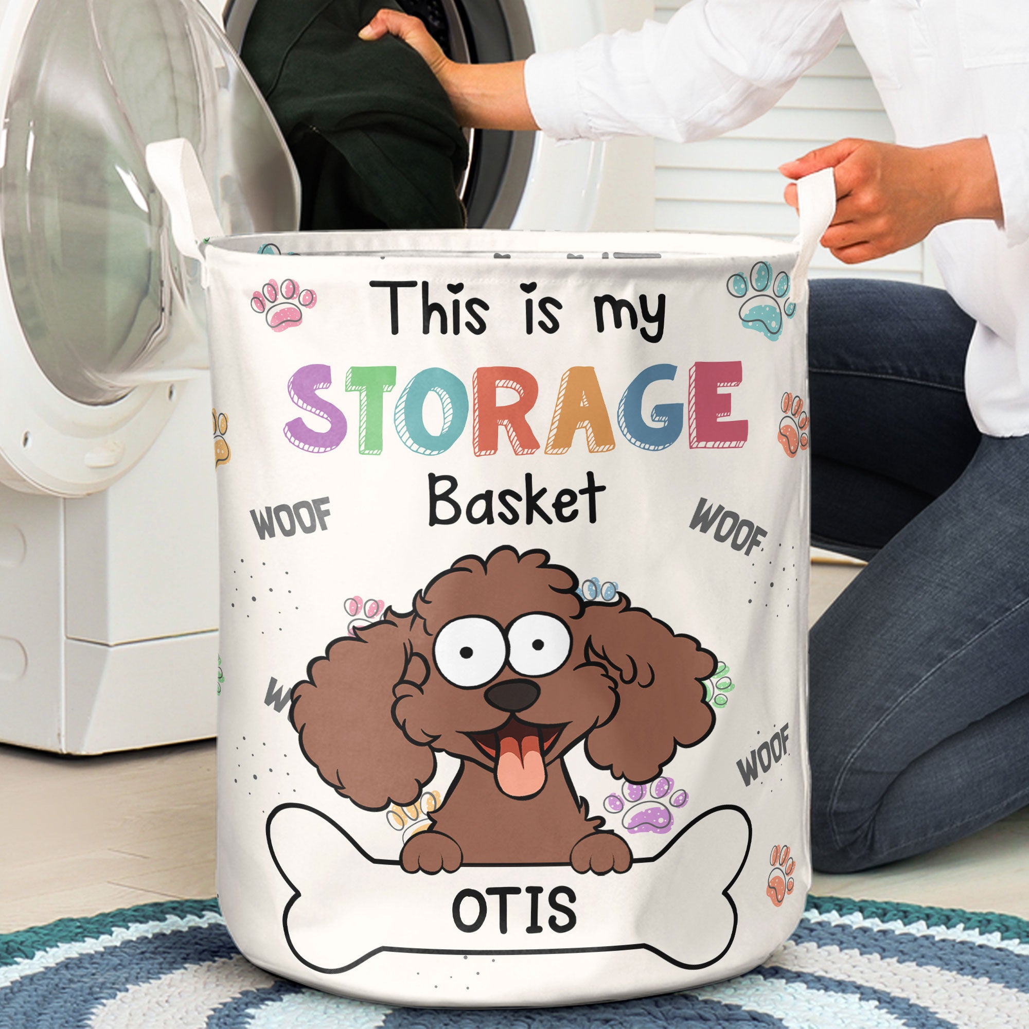 This Is My Storage Basket - Personalized Laundry Storage Basket