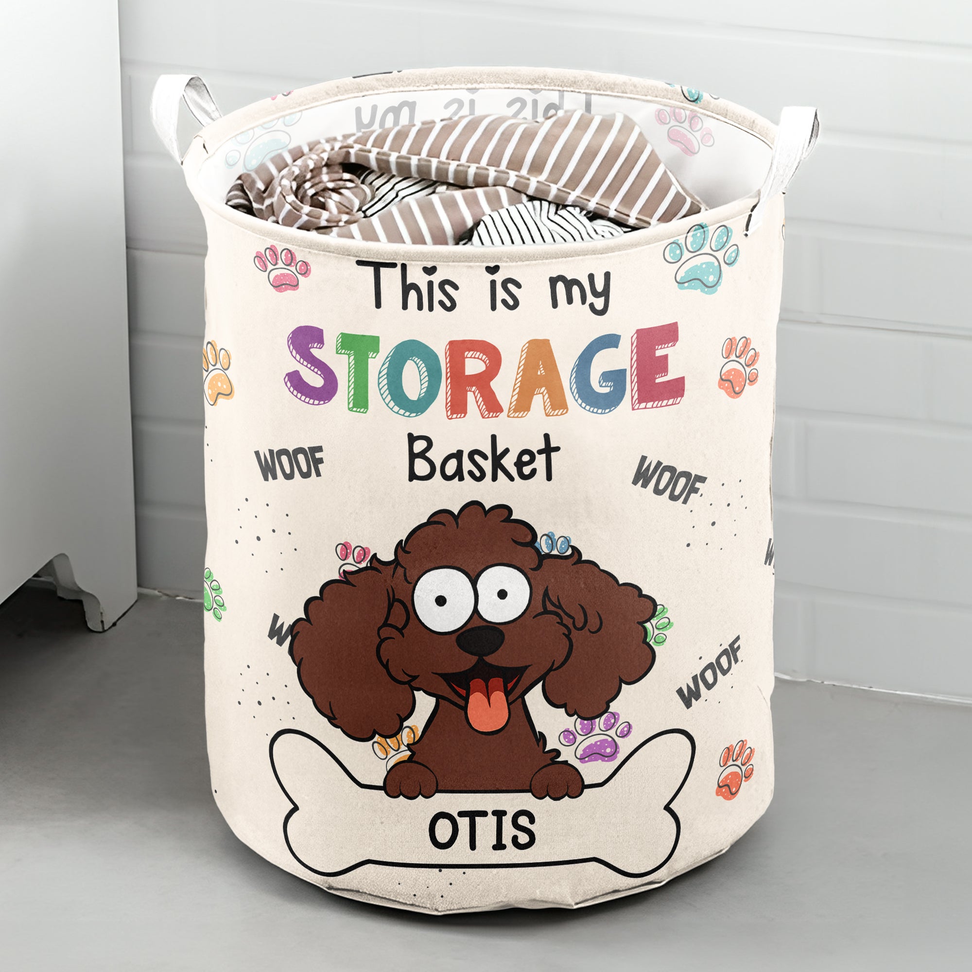 This Is My Storage Basket - Personalized Laundry Storage Basket