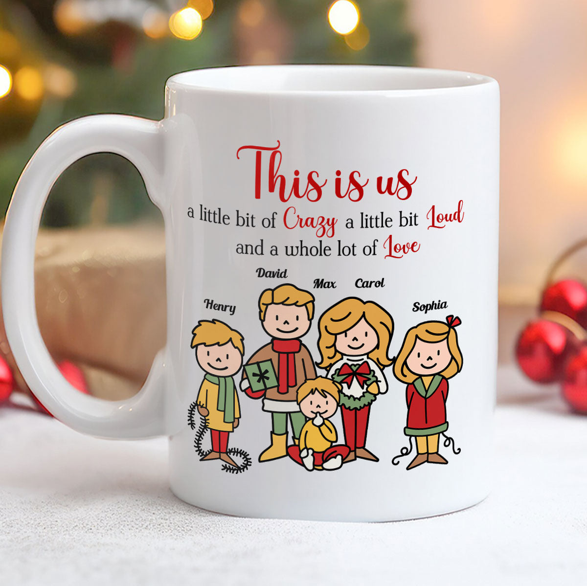 This Is Us - New Version - Personalized Mug