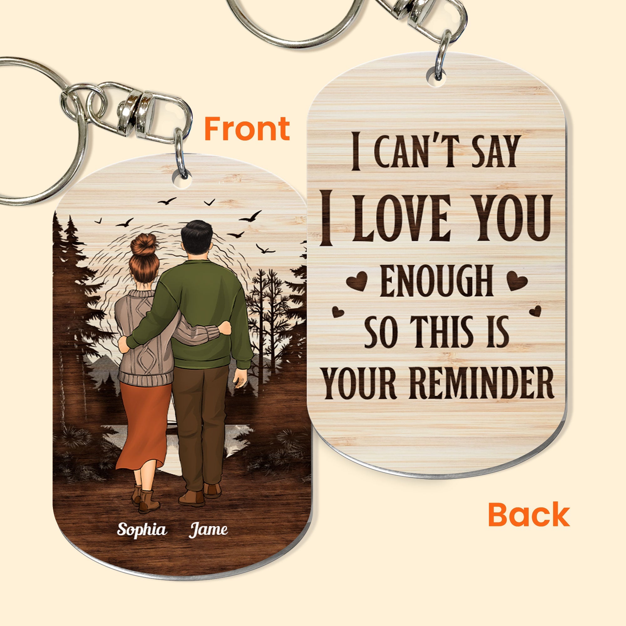 This Is Your Reminder - Personalized Keychain