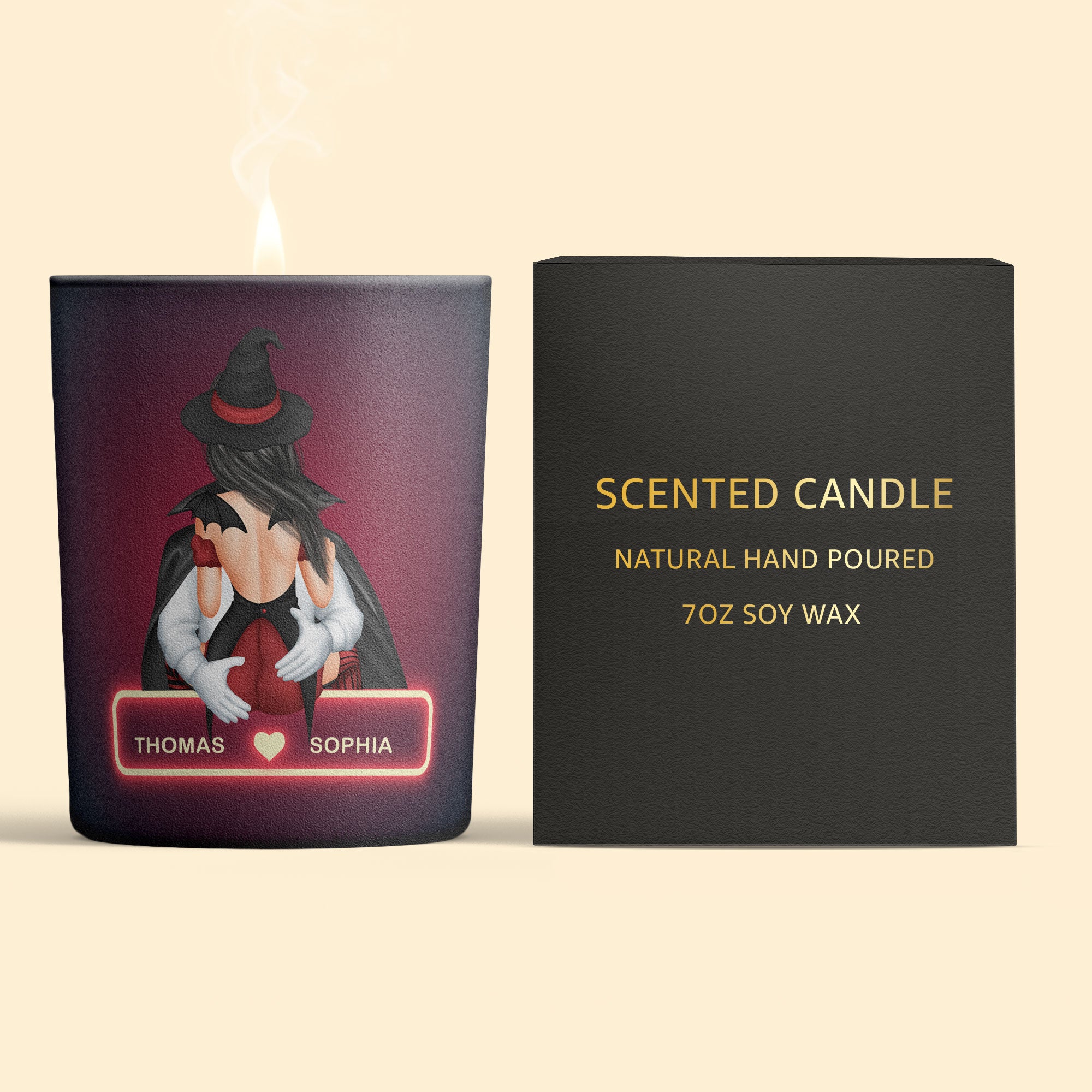 Till Death Do Us Part - Personalized Candle