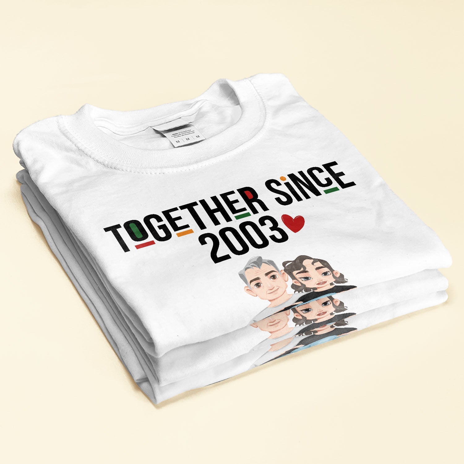 Together Since - Personalized Matching Shirts