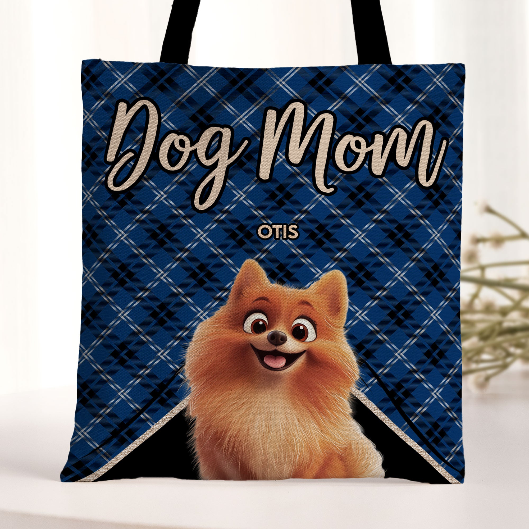 Tote Bag For Dog Mom, Dog Lover - Personalized Tote Bag