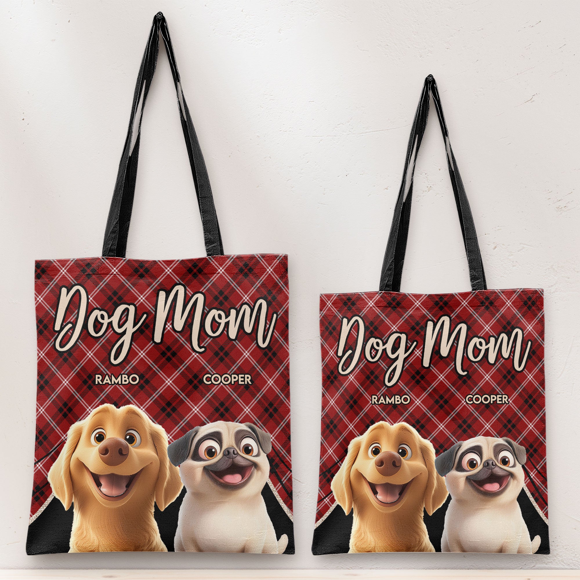 Tote Bag For Dog Mom, Dog Lover - Personalized Tote Bag