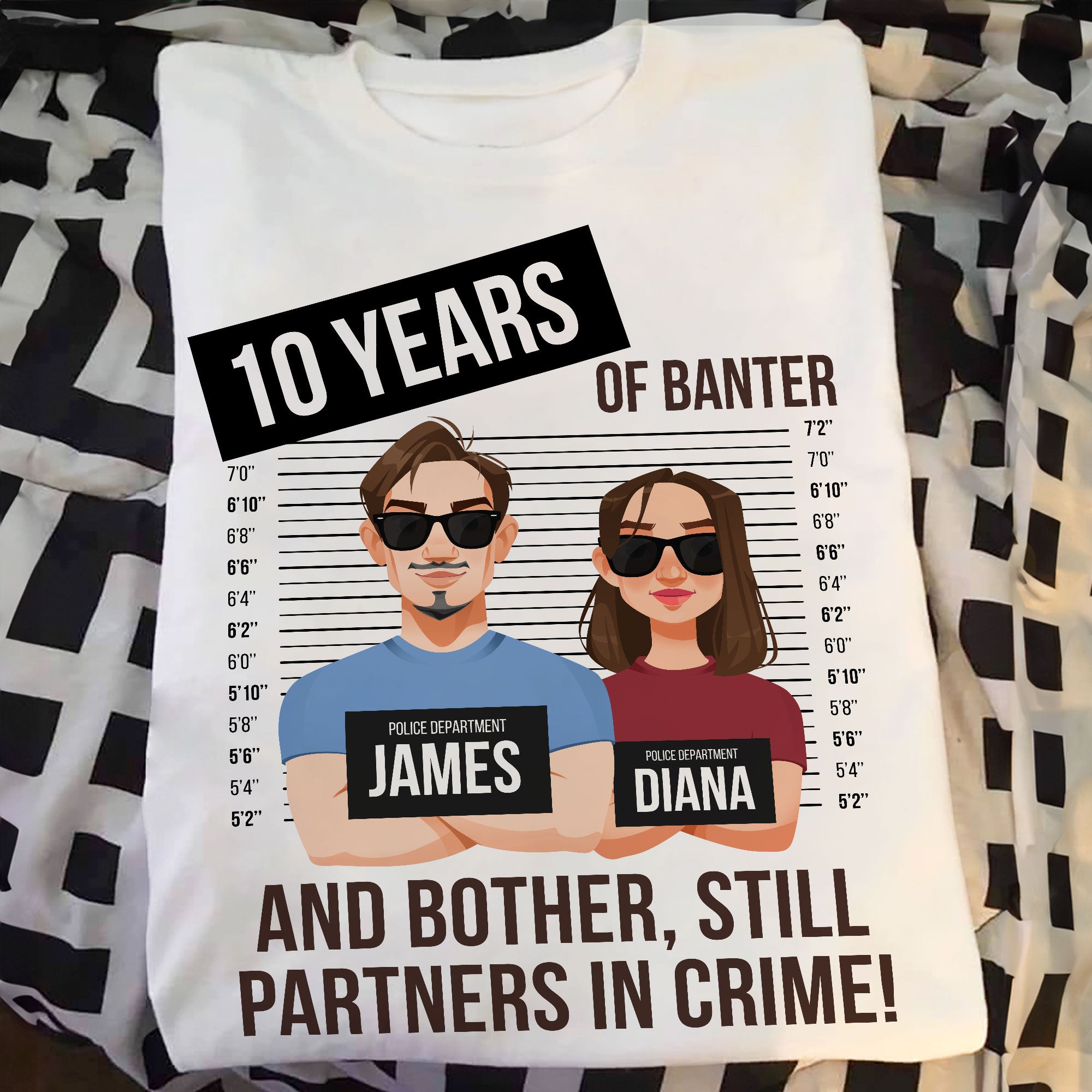 Travel Partners For Life - Personalized Couple Matching Shirts