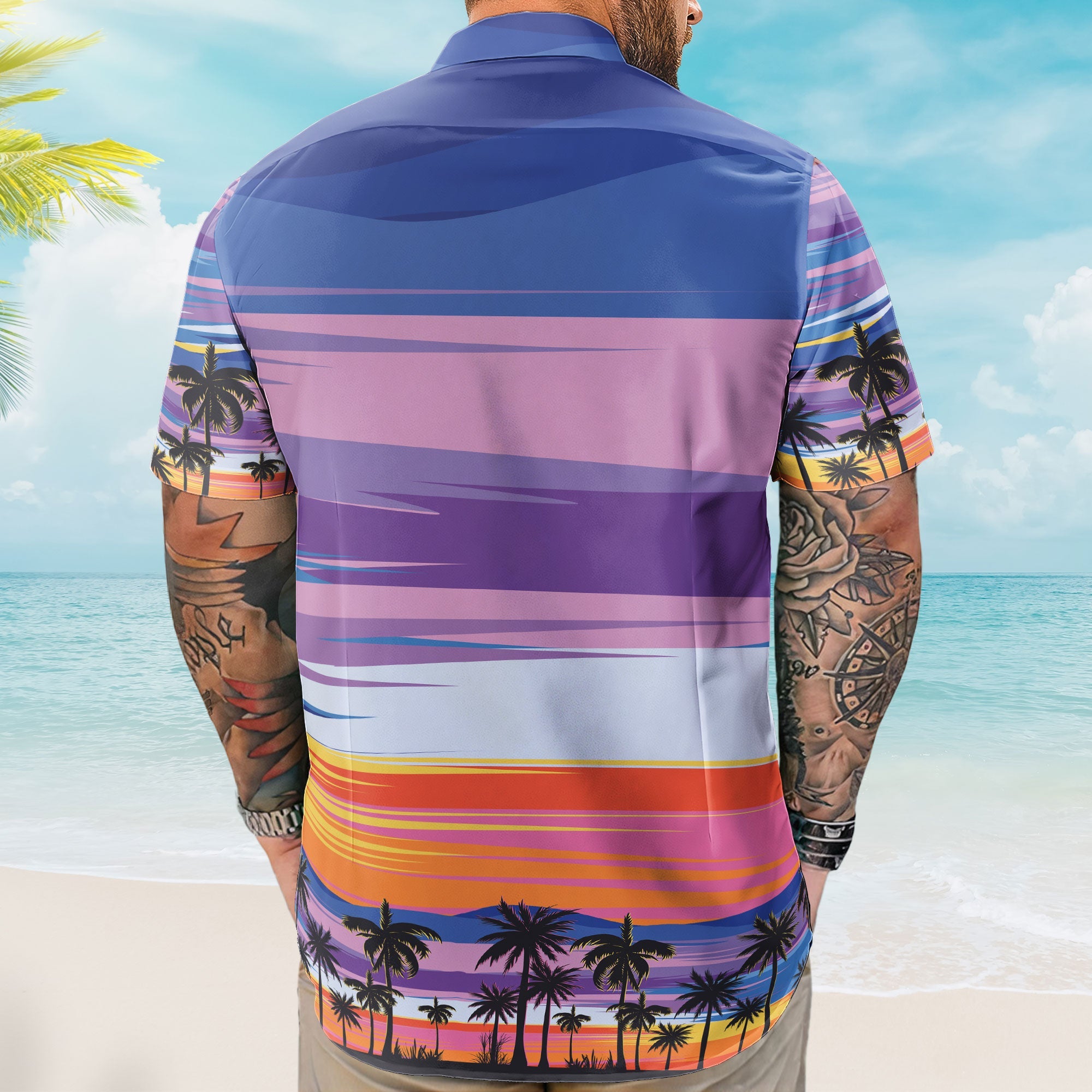 Vacation With Family - Personalized Hawaiian Shirt