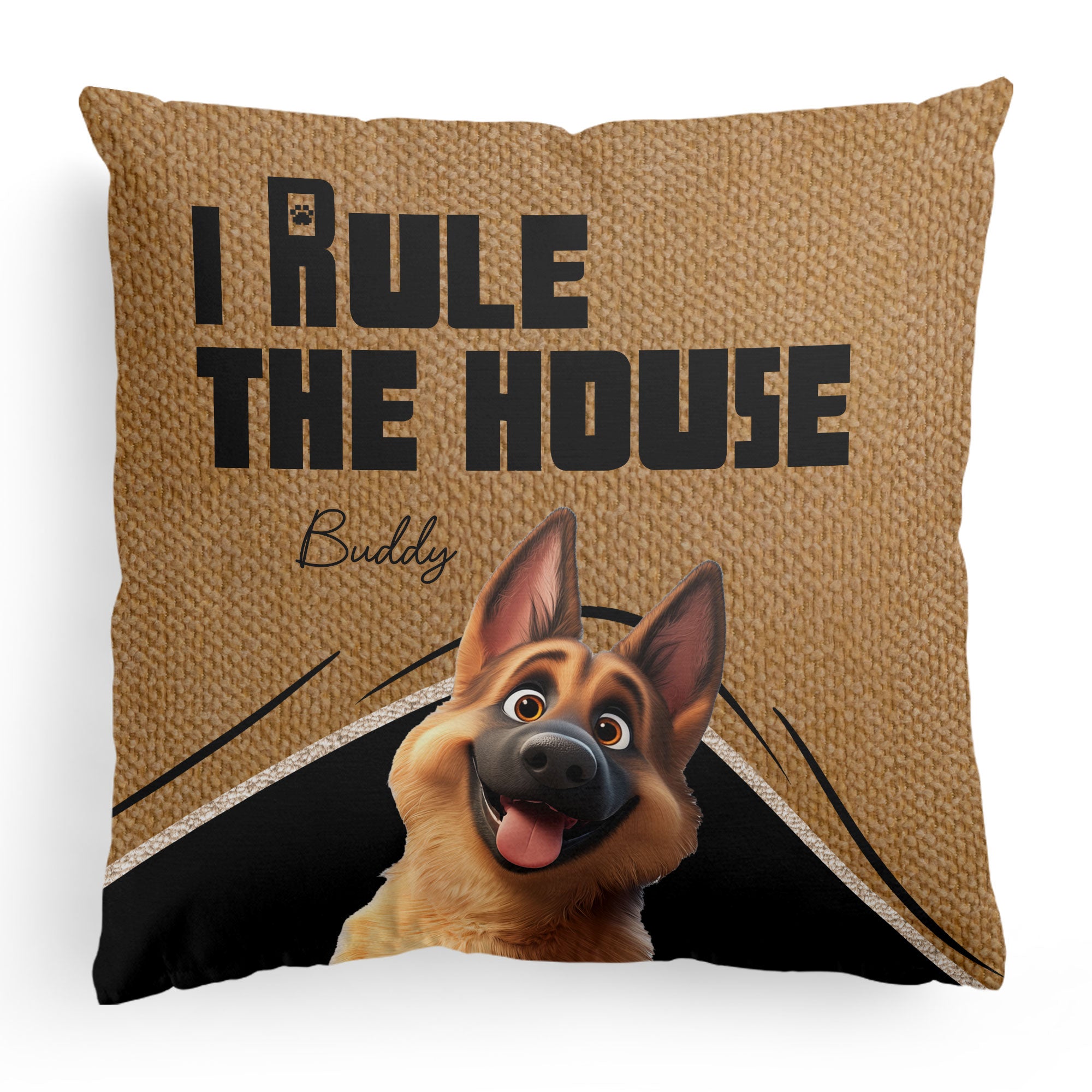 We Rule The House - Personalized Pillow (Insert Included)