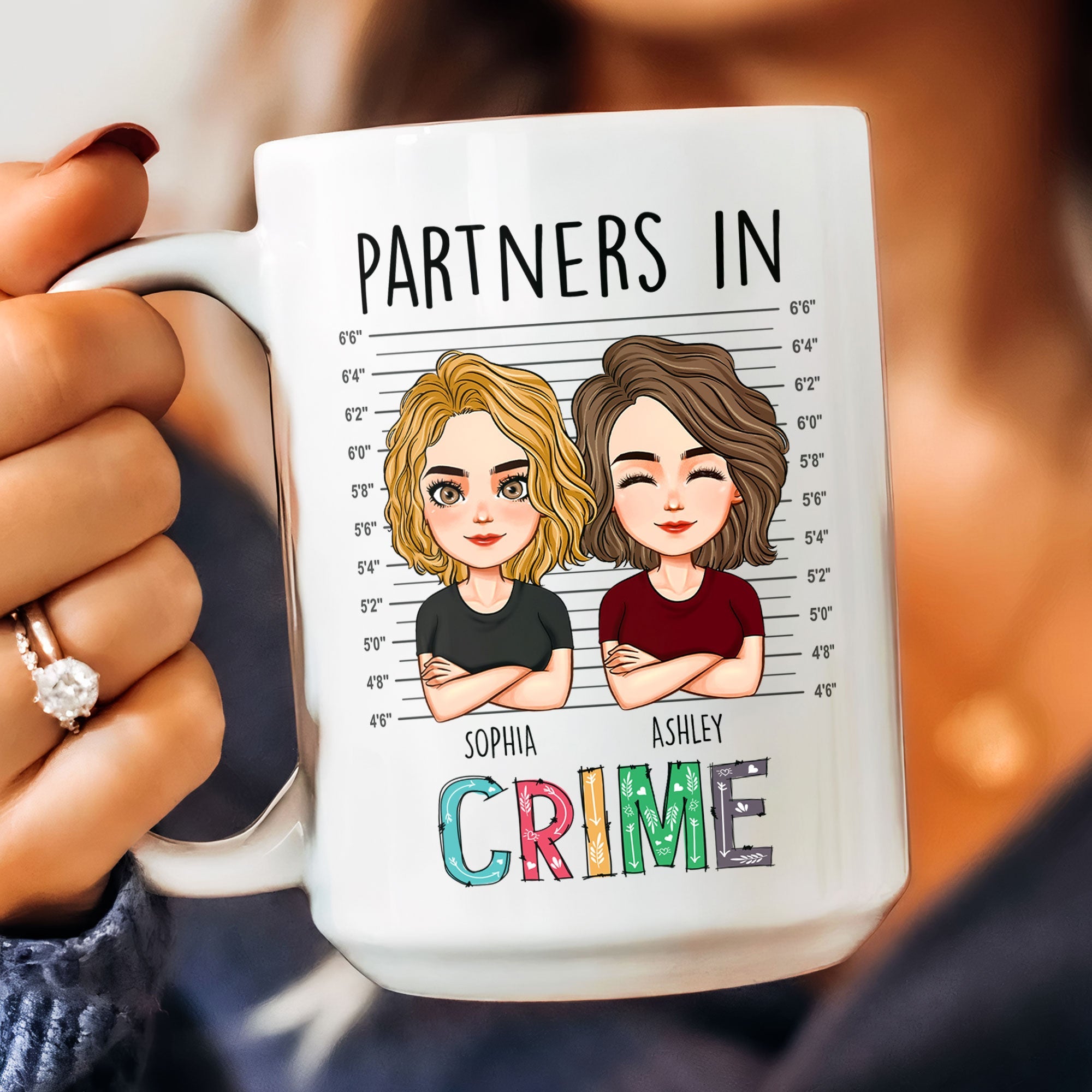 We're Friends Until We Die - Personalized Mug