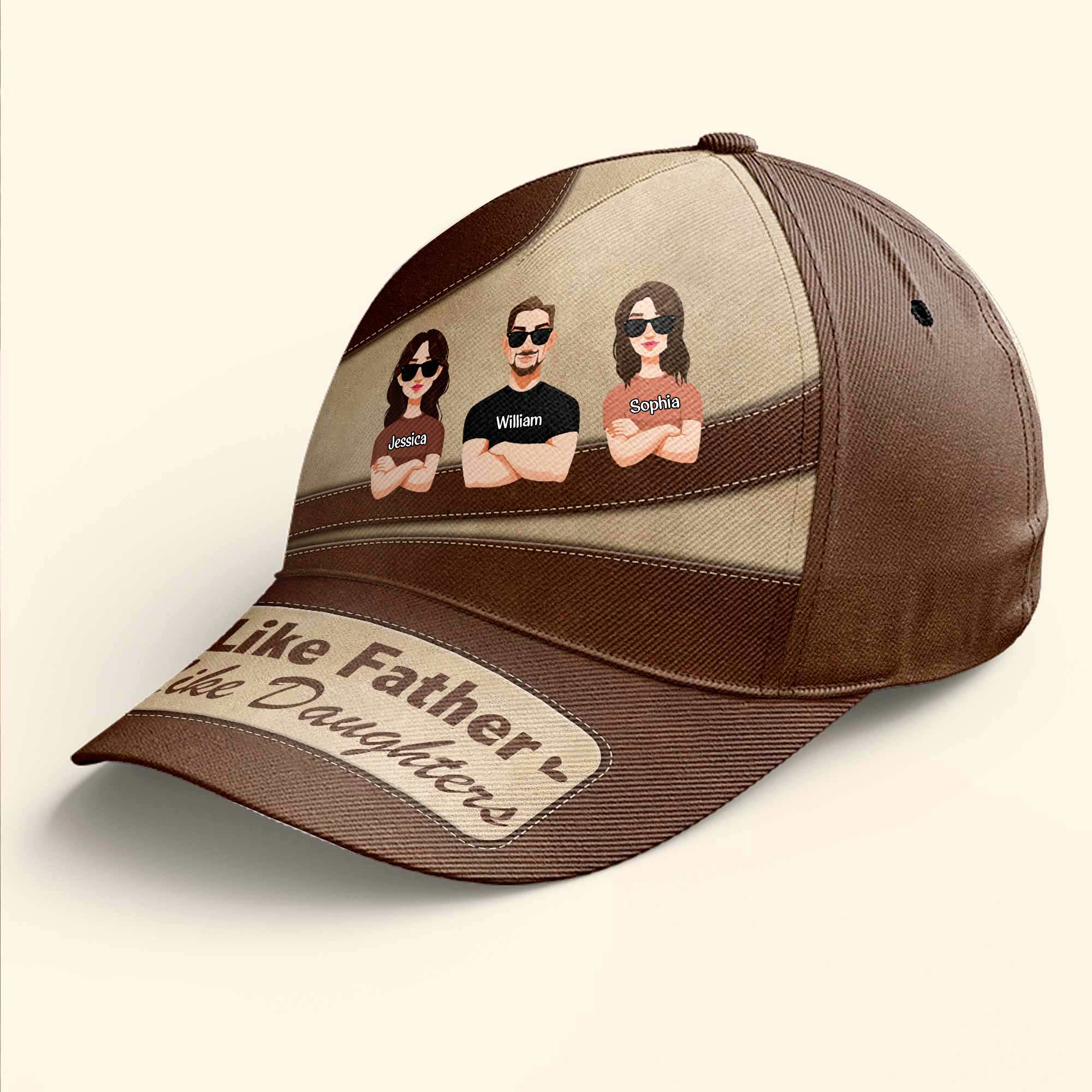 Like Father Like Daughters - Personalized Classic Cap