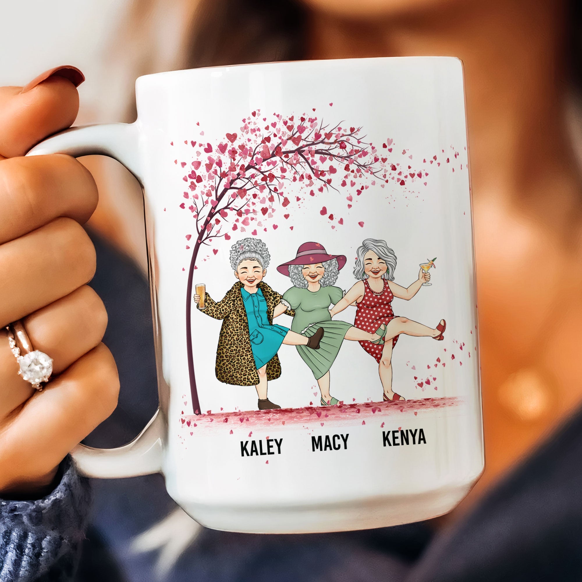 We'll Be Friends Until We're Old & Senile - Personalized Mug