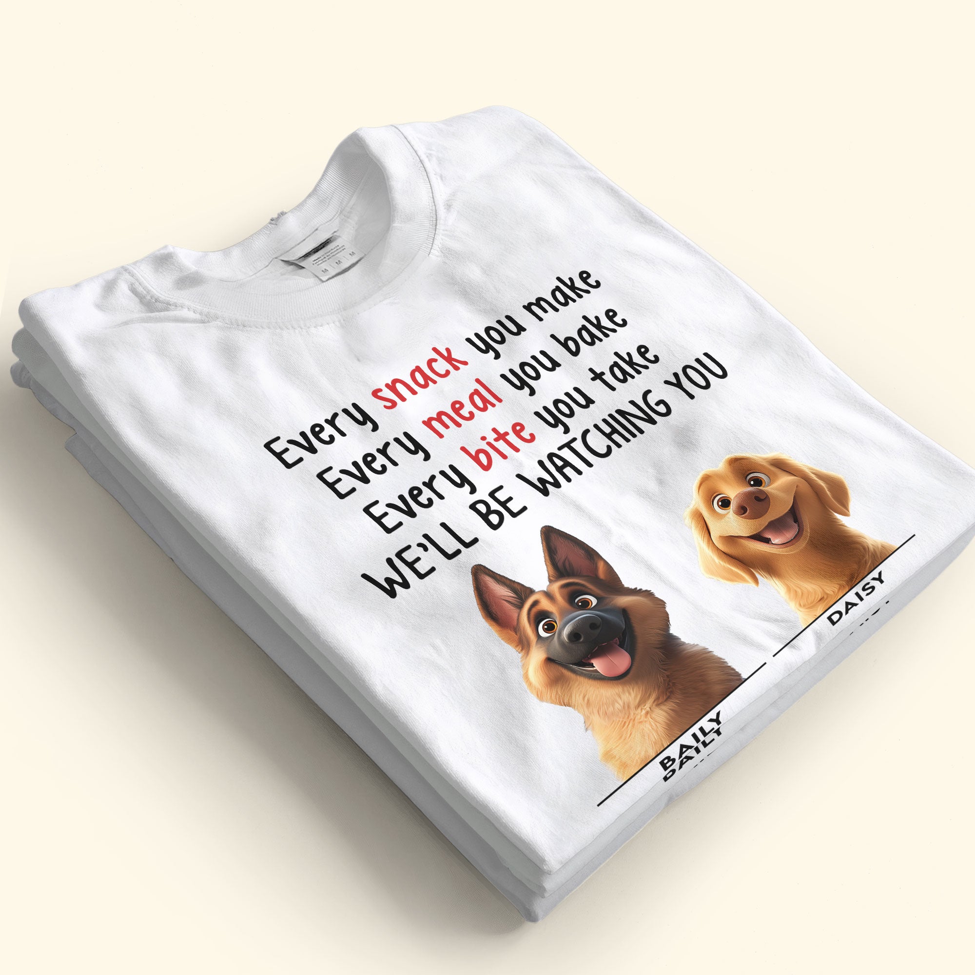 We'll Be Watching You - New Cartoon Pet - Personalized Shirt