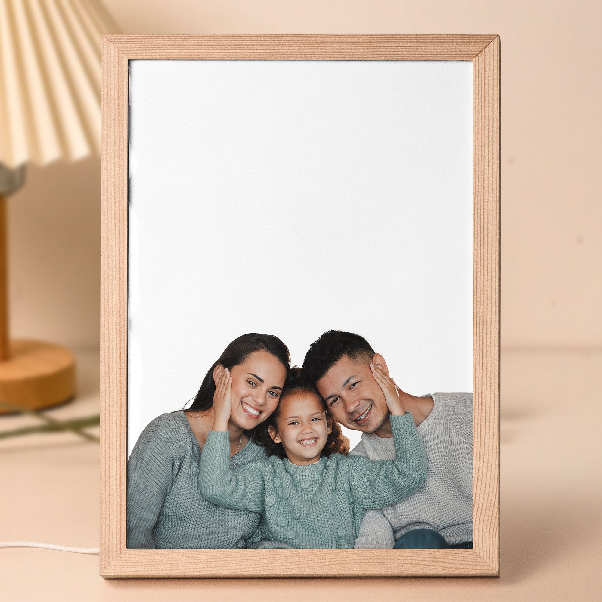 We're Always With You - Personalized Light Up Photo Frame