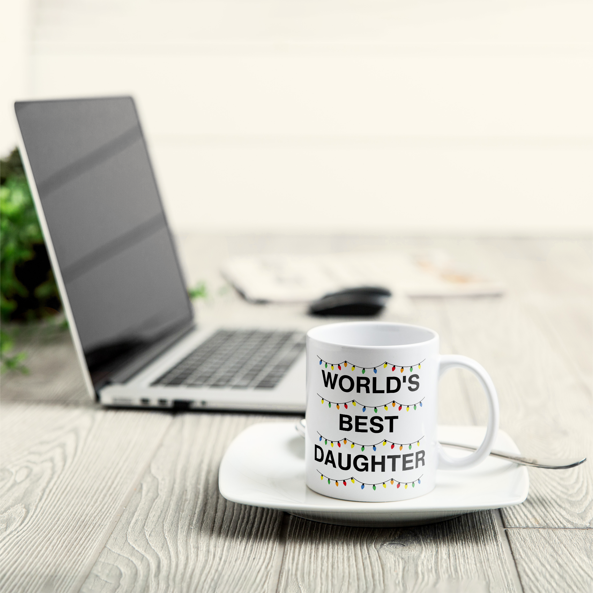 World's Best Daughter Funny Custom Face - Personalized Photo Mug